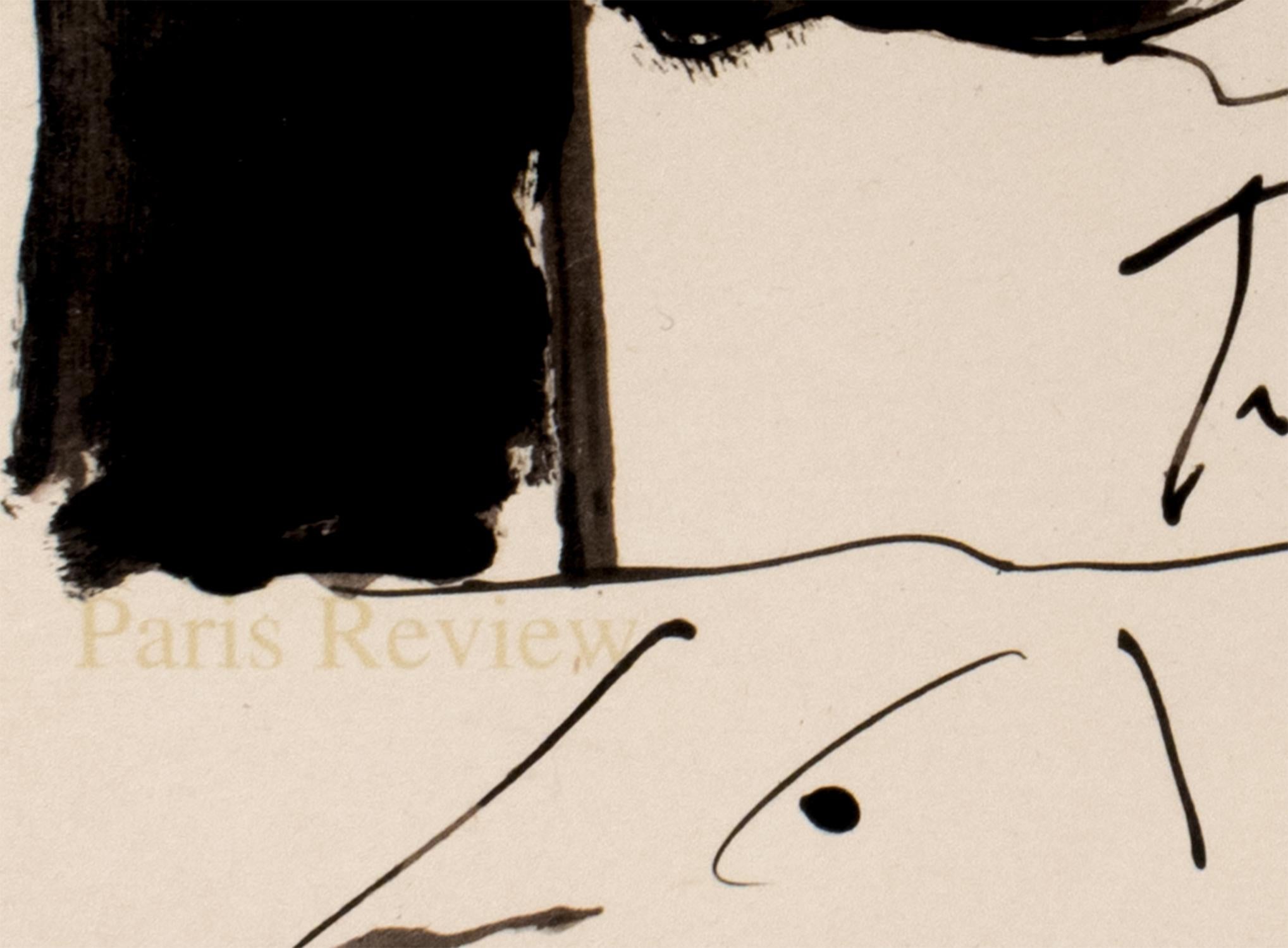 The Paris Review - Print by Robert Motherwell