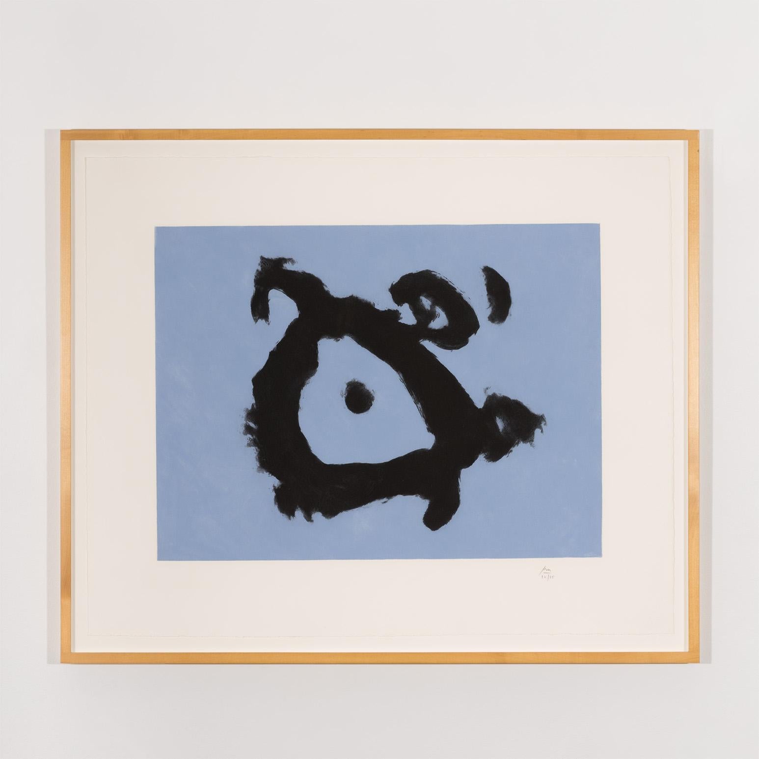 Abstract Print Robert Motherwell - L'œil du poète