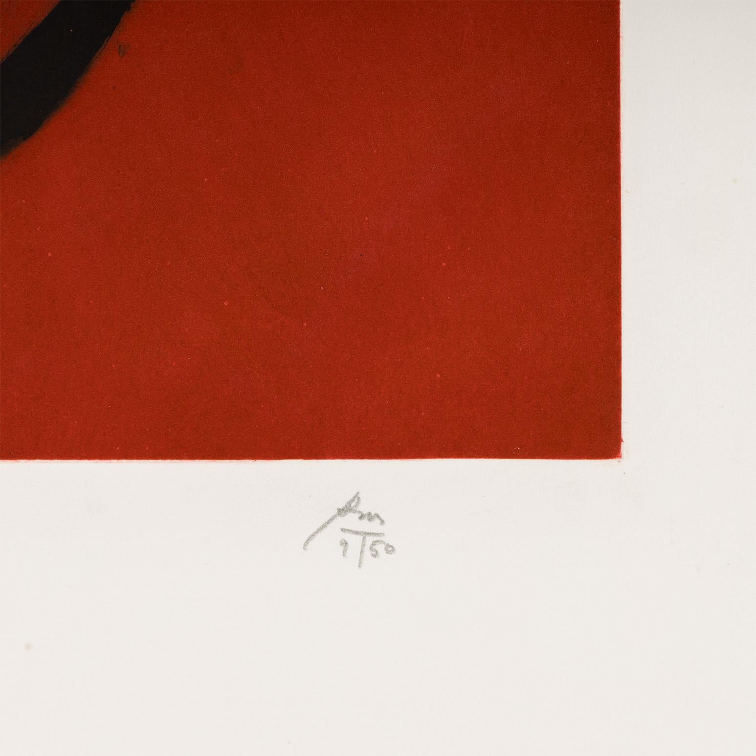 Three Forms - Print by Robert Motherwell
