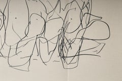 Drei Gedichte: Mexico City Personages II, Abstrakte Lithographie von Robert Motherwell