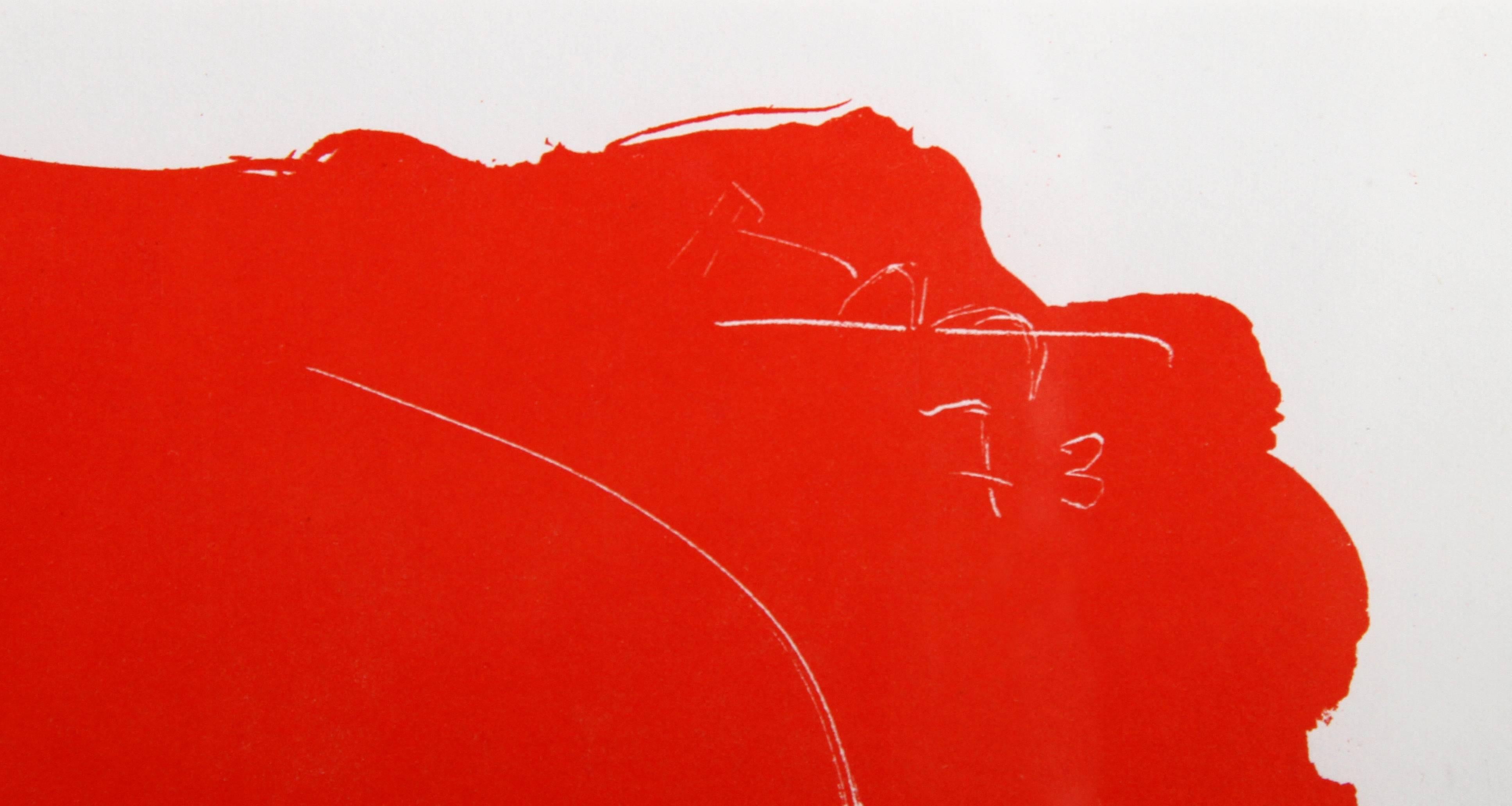 Tricolor 137, impression abstraite offset de Robert Motherwell en vente 1