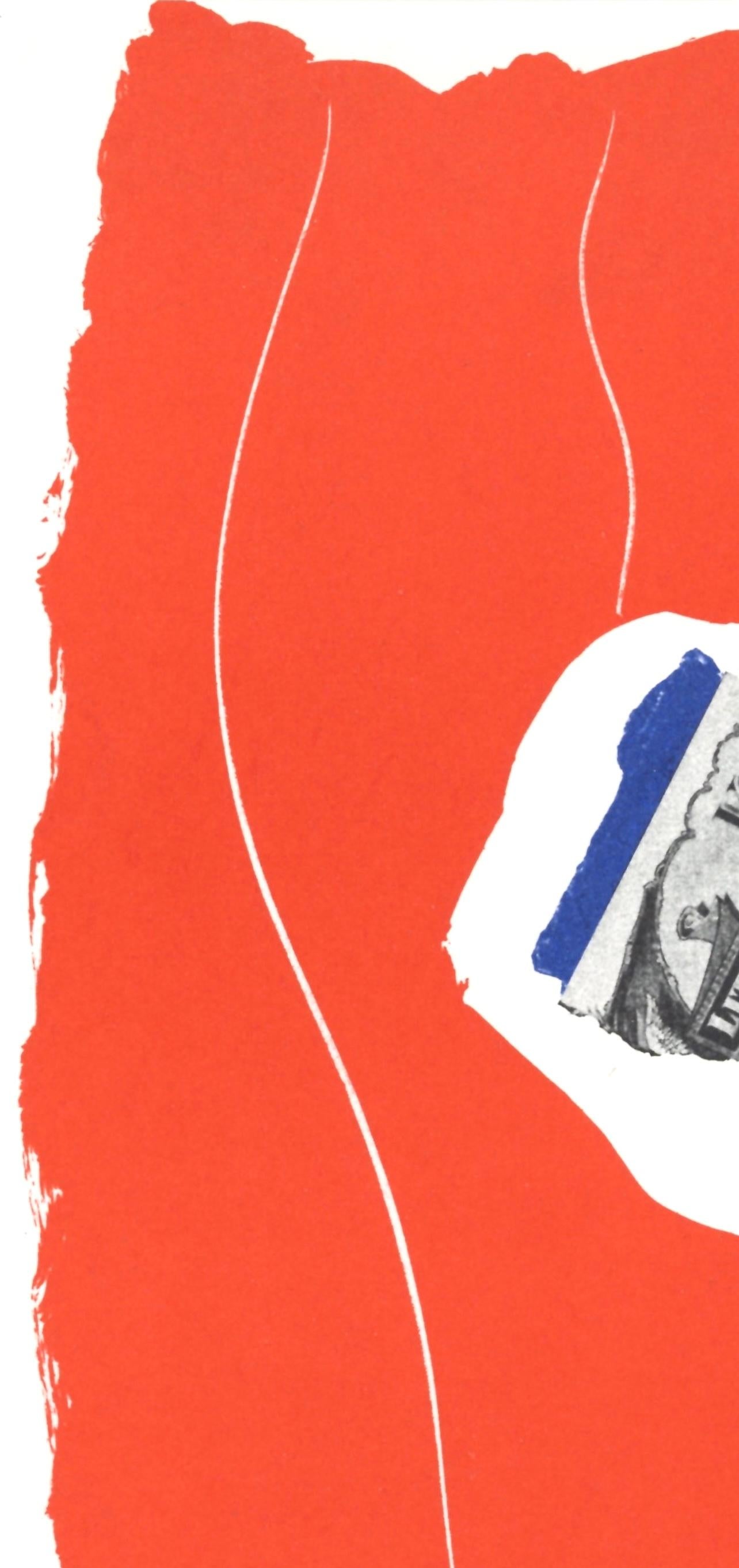 Tricolor (Belknap, App. 24), Société internationale d'art XXe siècle (Abstrakter Expressionismus), Print, von Robert Motherwell