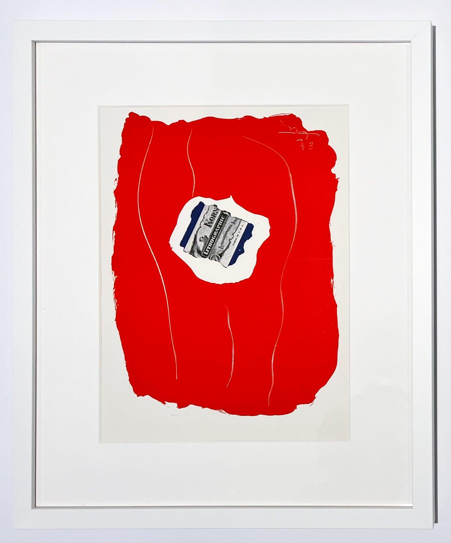 Tricolor (from XXe Siecle) - Print by Robert Motherwell