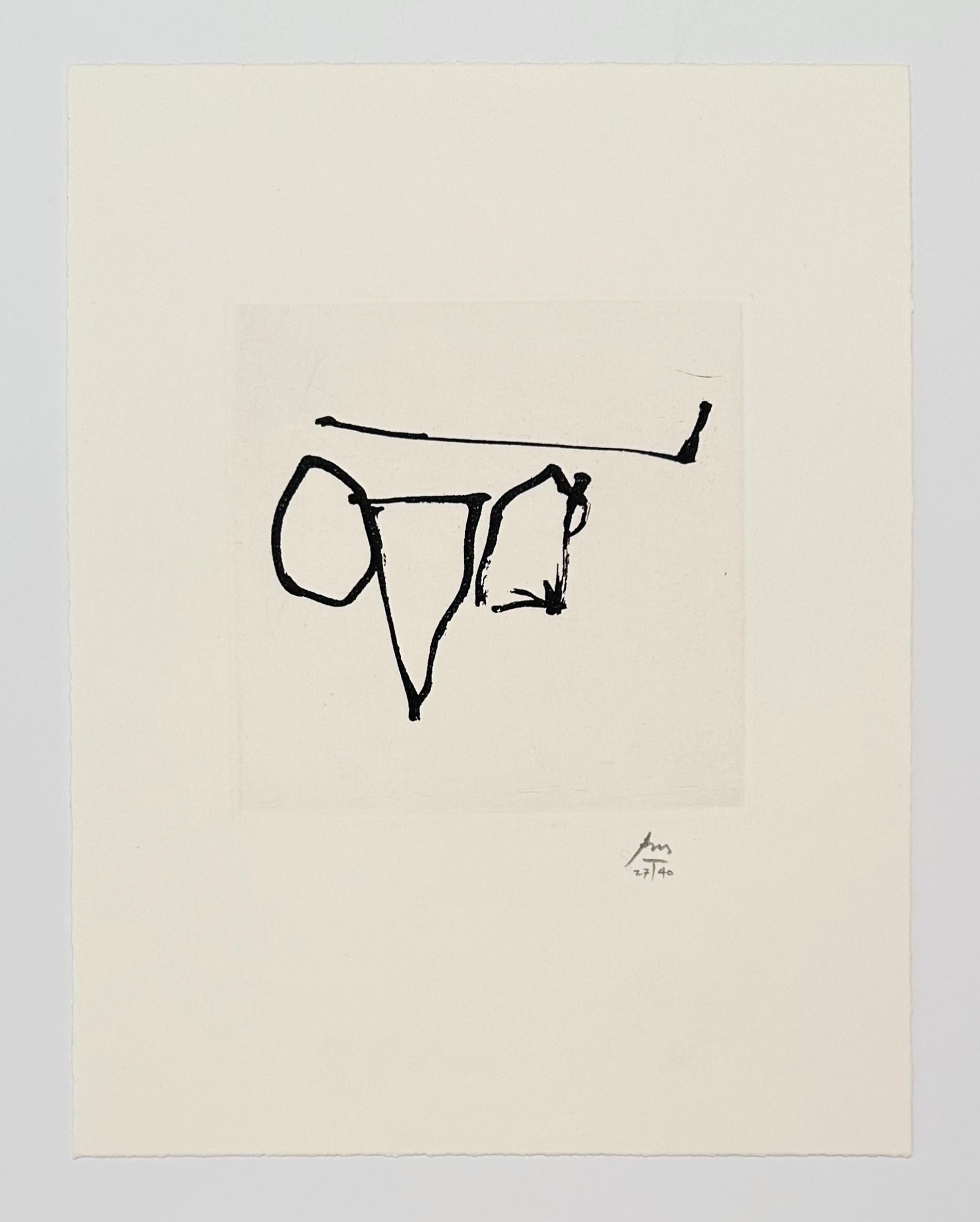 Trieste, aus Ulysses – Print von Robert Motherwell