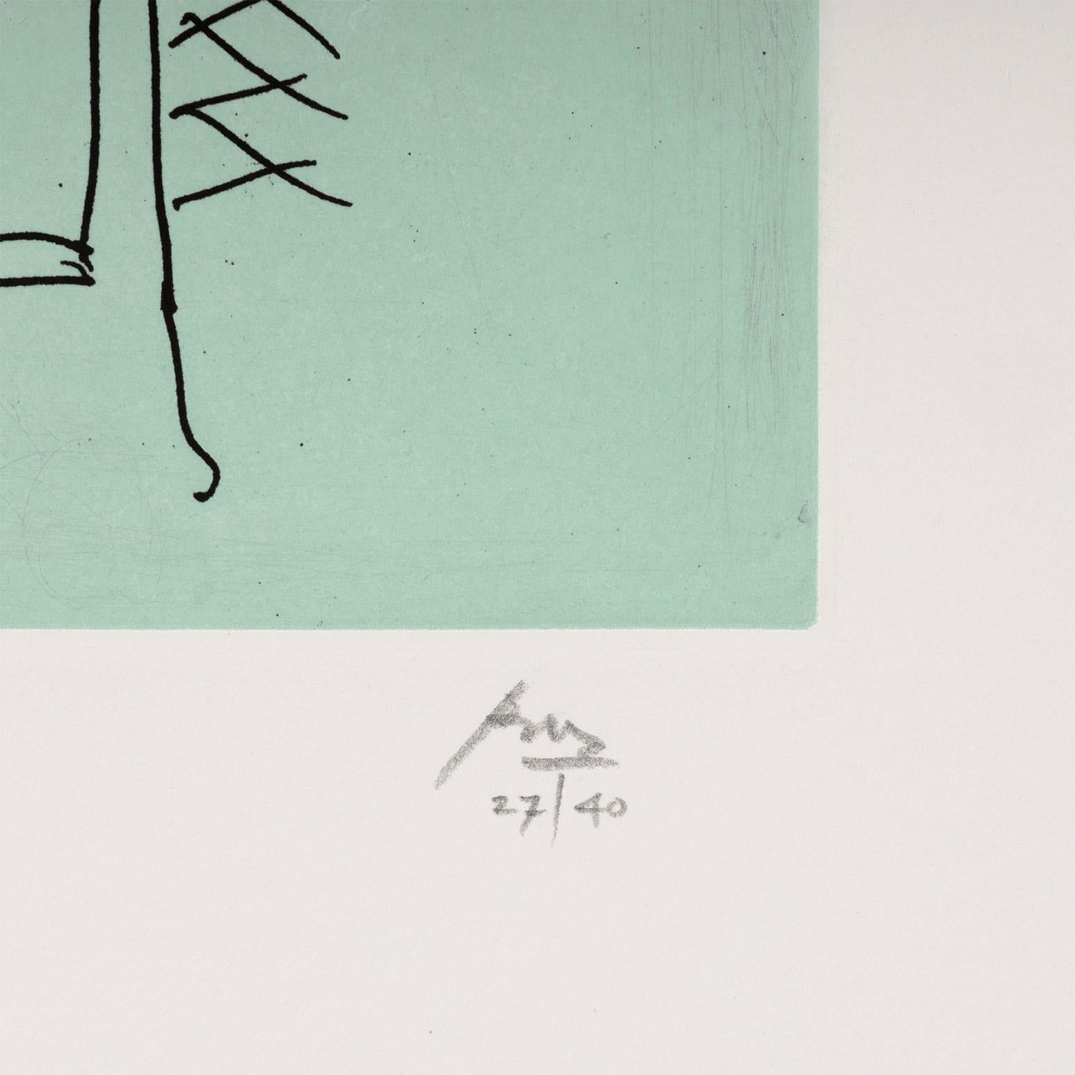 Ulysses : L'hôpital - Print de Robert Motherwell