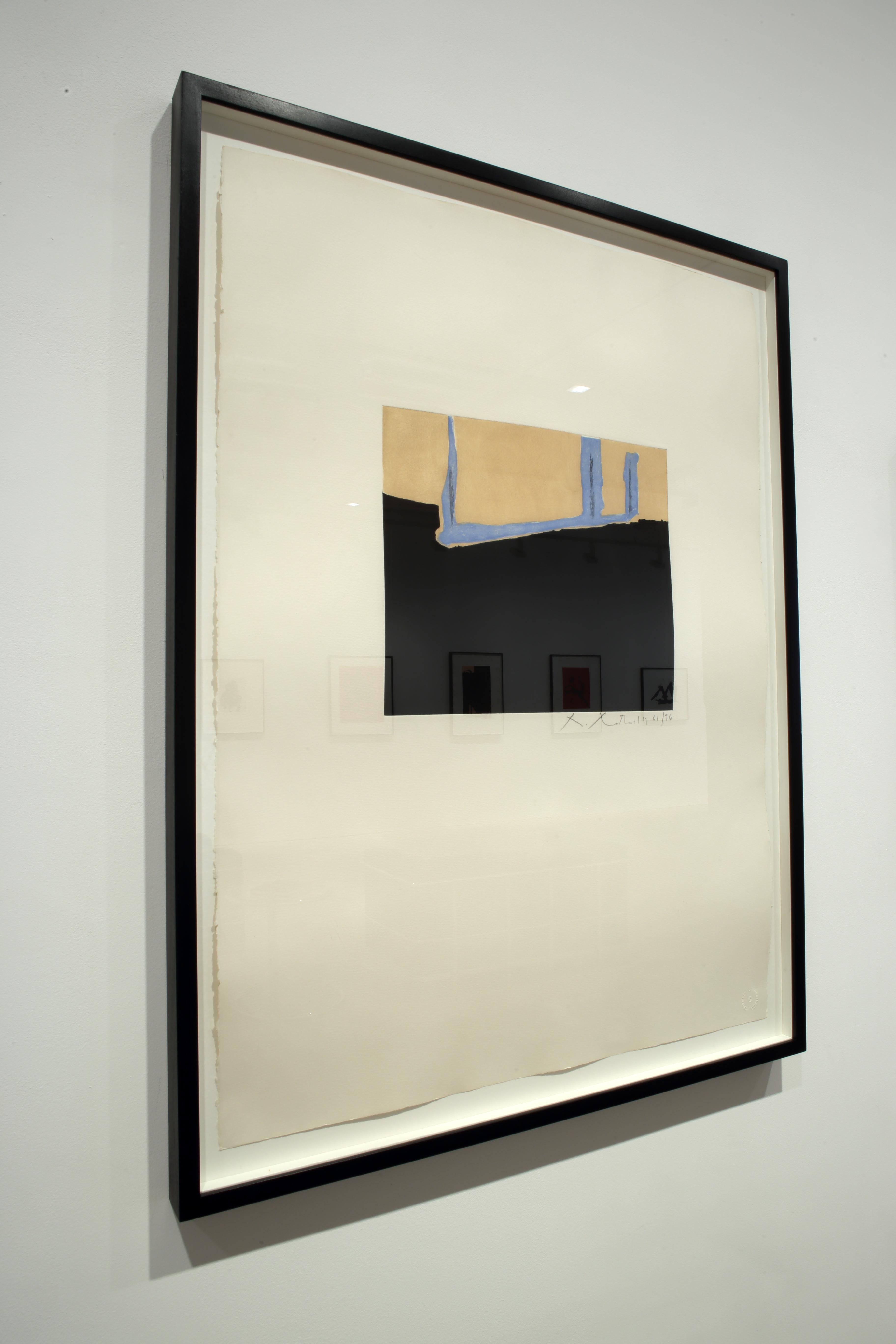 Untitled - Abstract Expressionist Print by Robert Motherwell