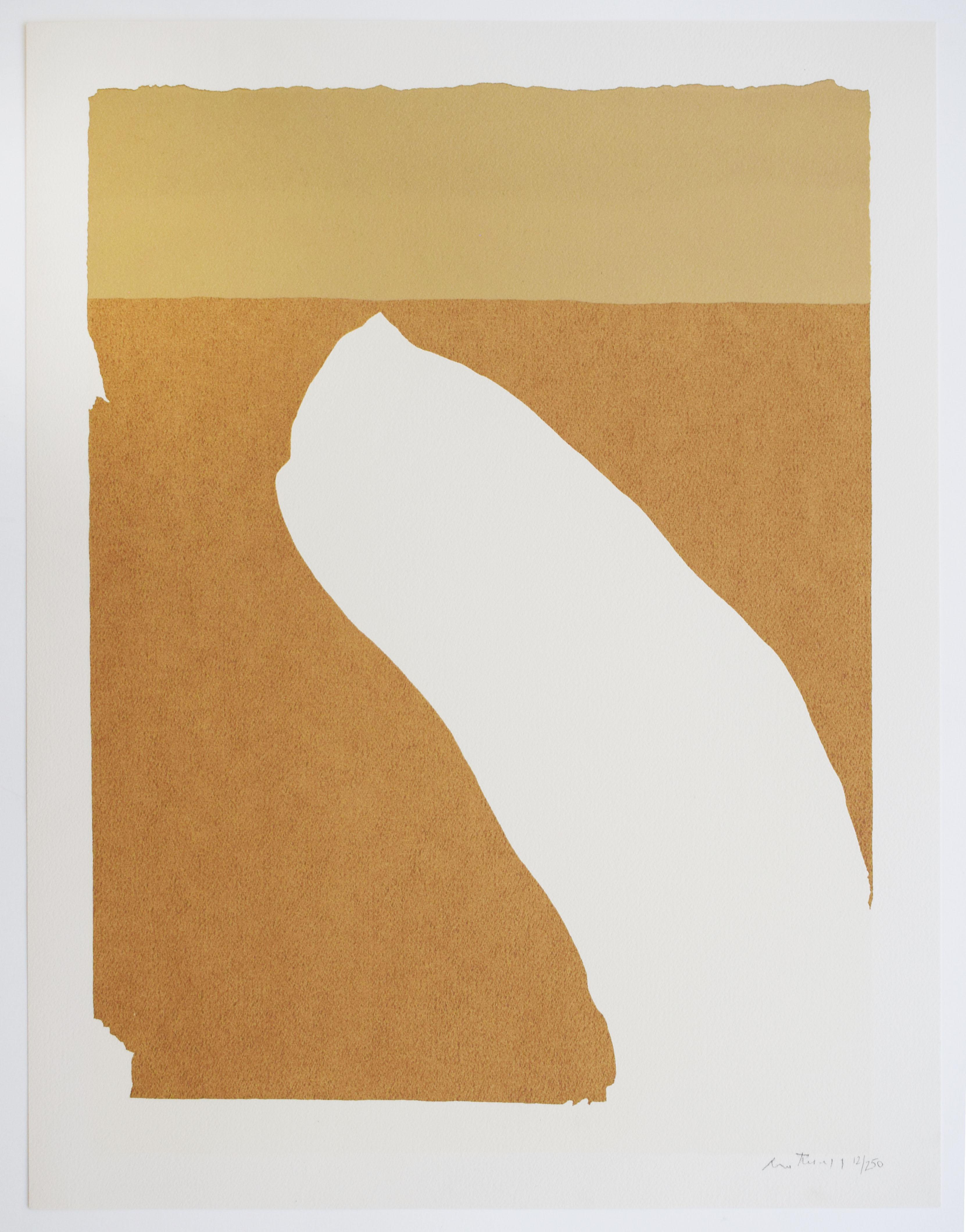 Sin título, de: Vuelo - Abstracto Americano  Comité de Rescate de Refugiados - Print de Robert Motherwell