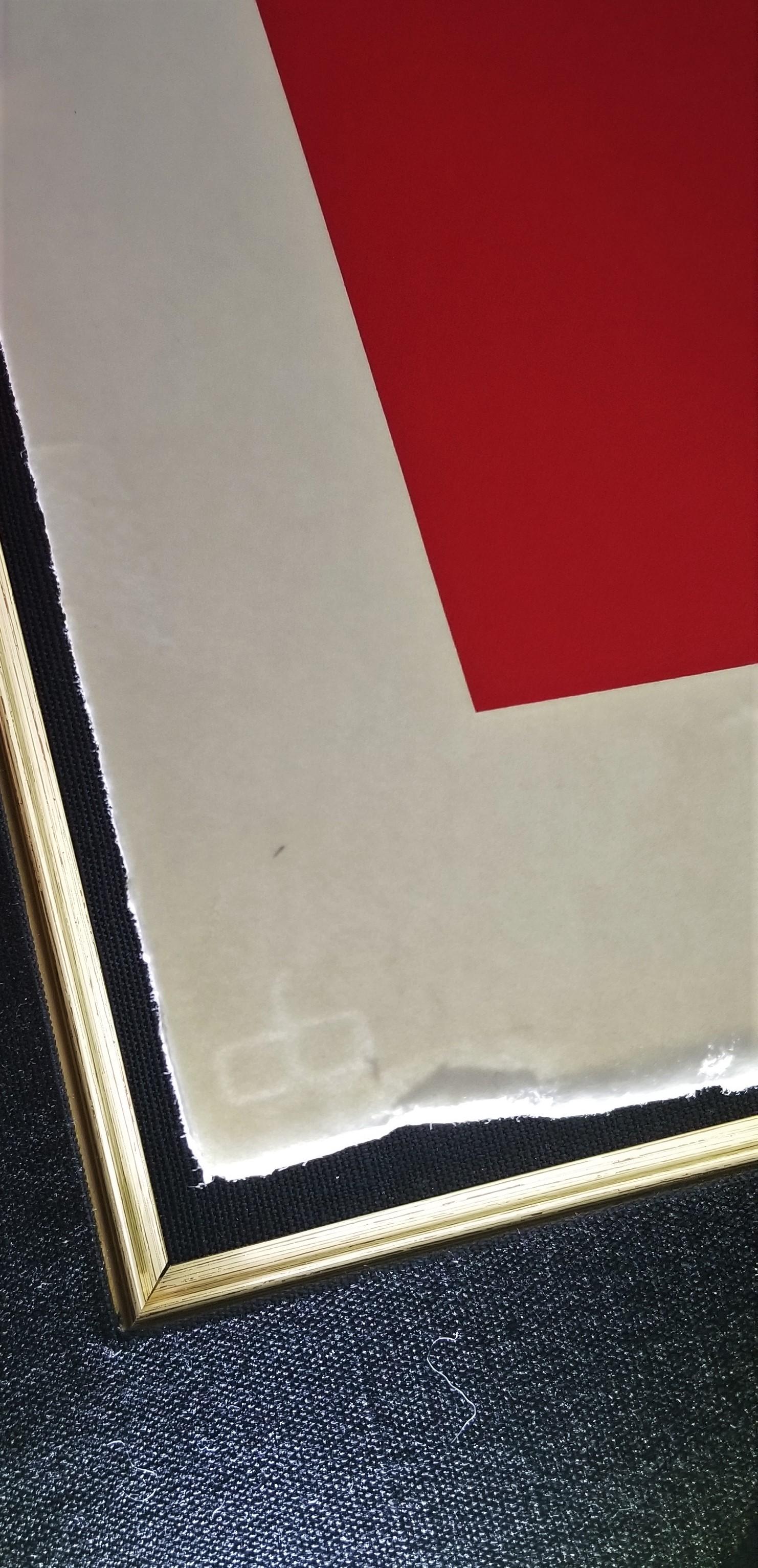 Sans titre (rouge) /// Expressionnisme abstrait Robert Motherwell Sérigraphie minimaliste en vente 14