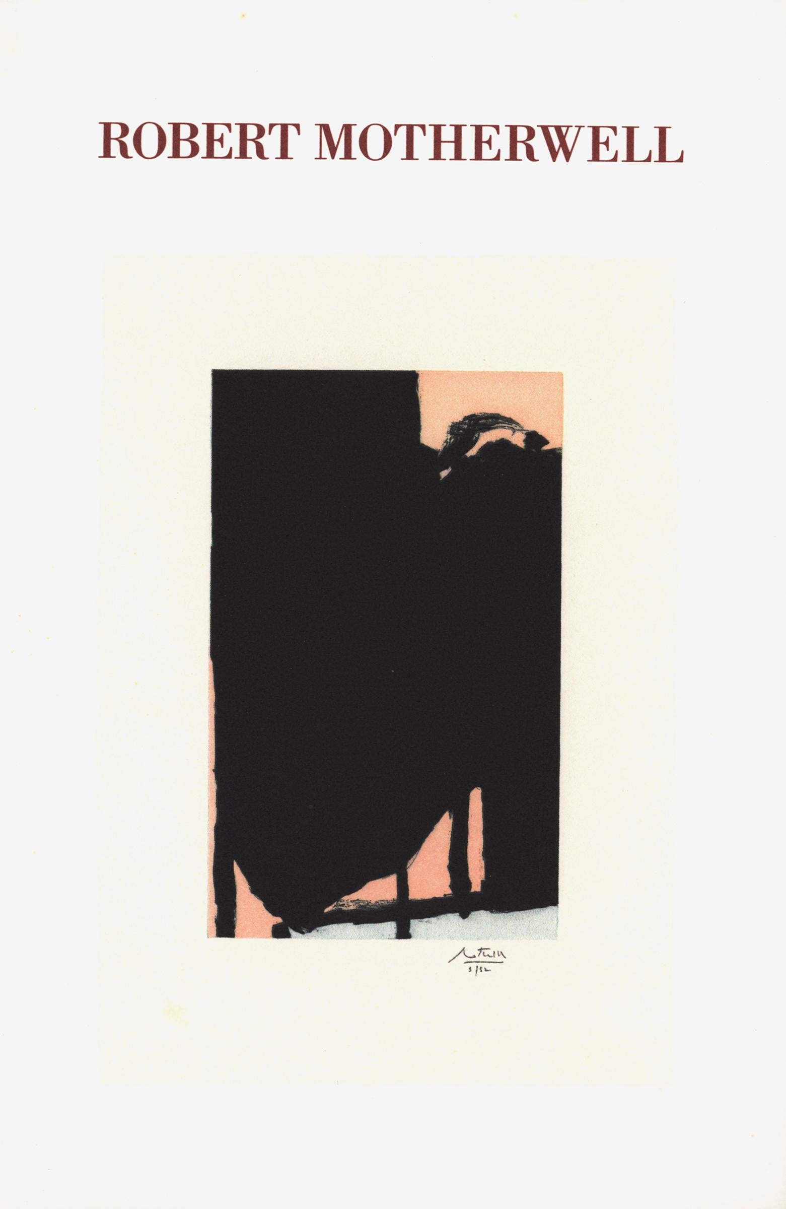 Vintage Robert Motherwell exhibition announcements (Set of 3) For Sale 2