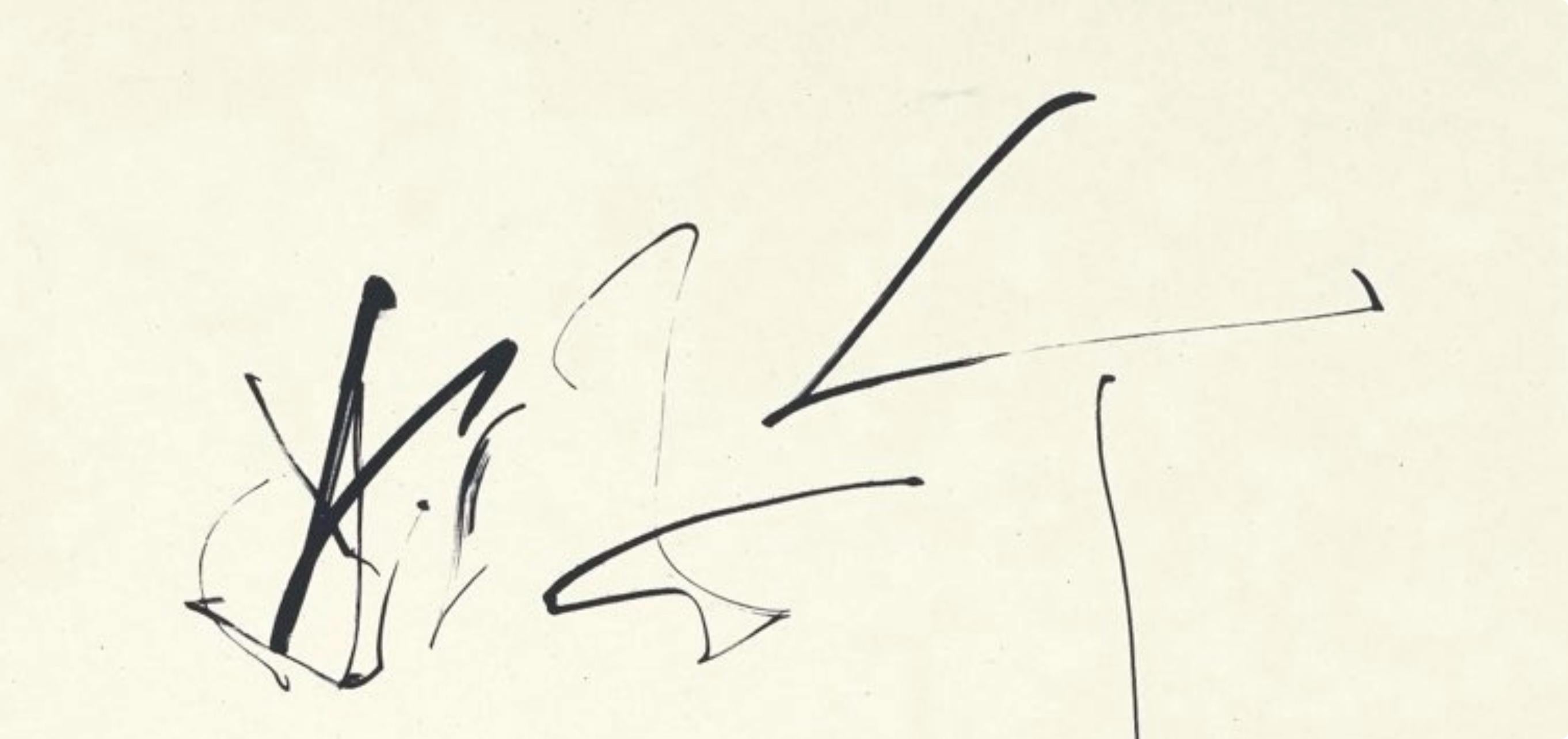 Vento (Belknap 354-380; Engberg/Banach 415-441), tre poesie - Print di Robert Motherwell