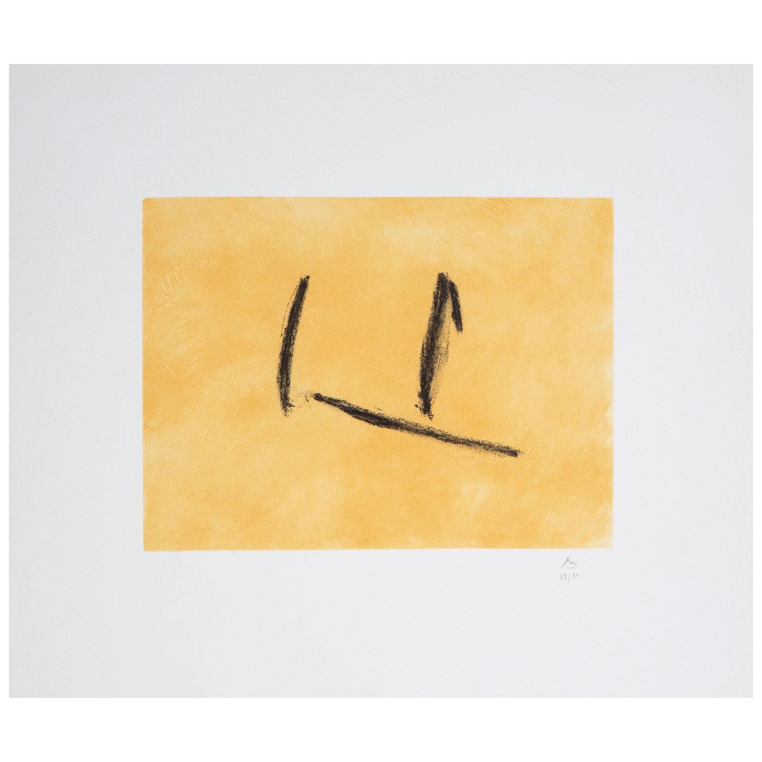 Robert Motherwell Abstract Print - Window