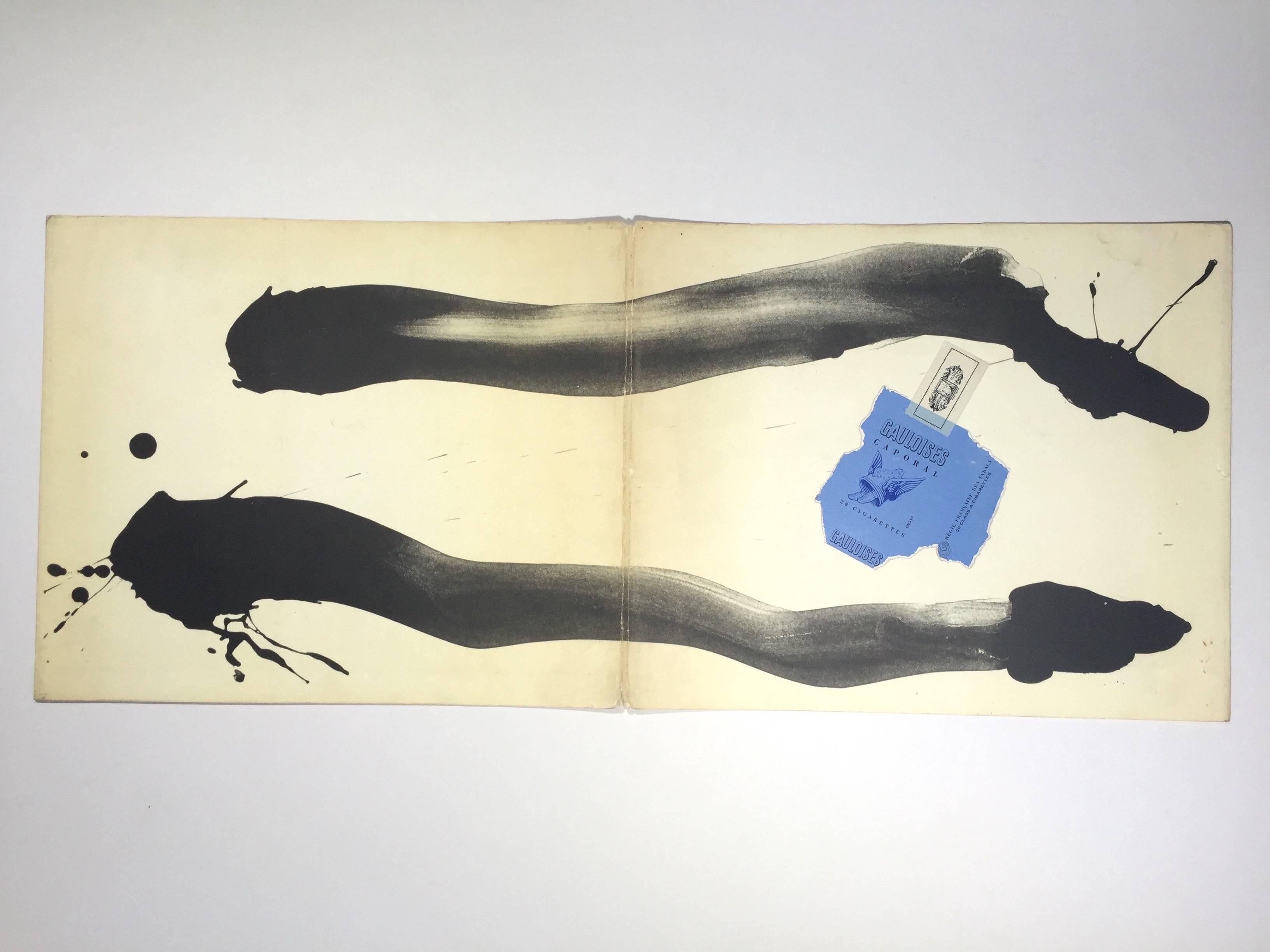 Robert Motherwell Signed Catalogue with Lithograph- Selected Prints, 1961-1974 In Good Condition For Sale In London, GB