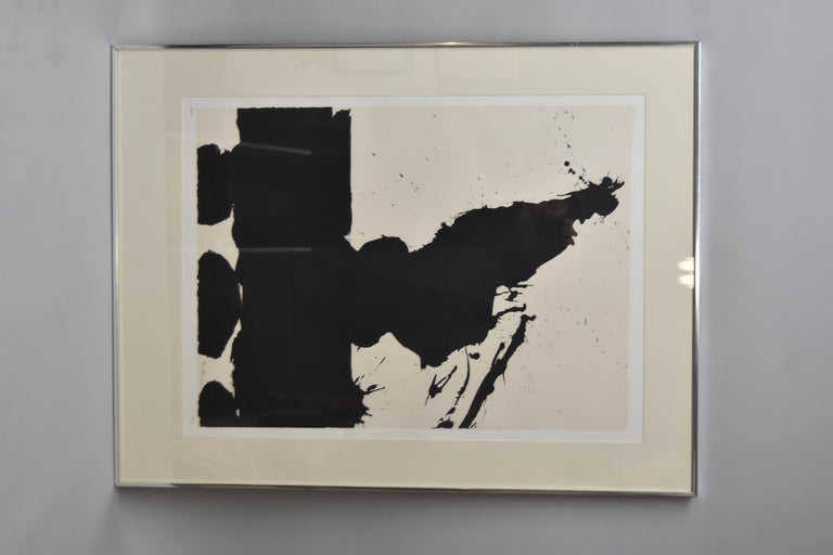 Robert Motherwell Signed Lithograph 92/150 Africa II at 1stDibs