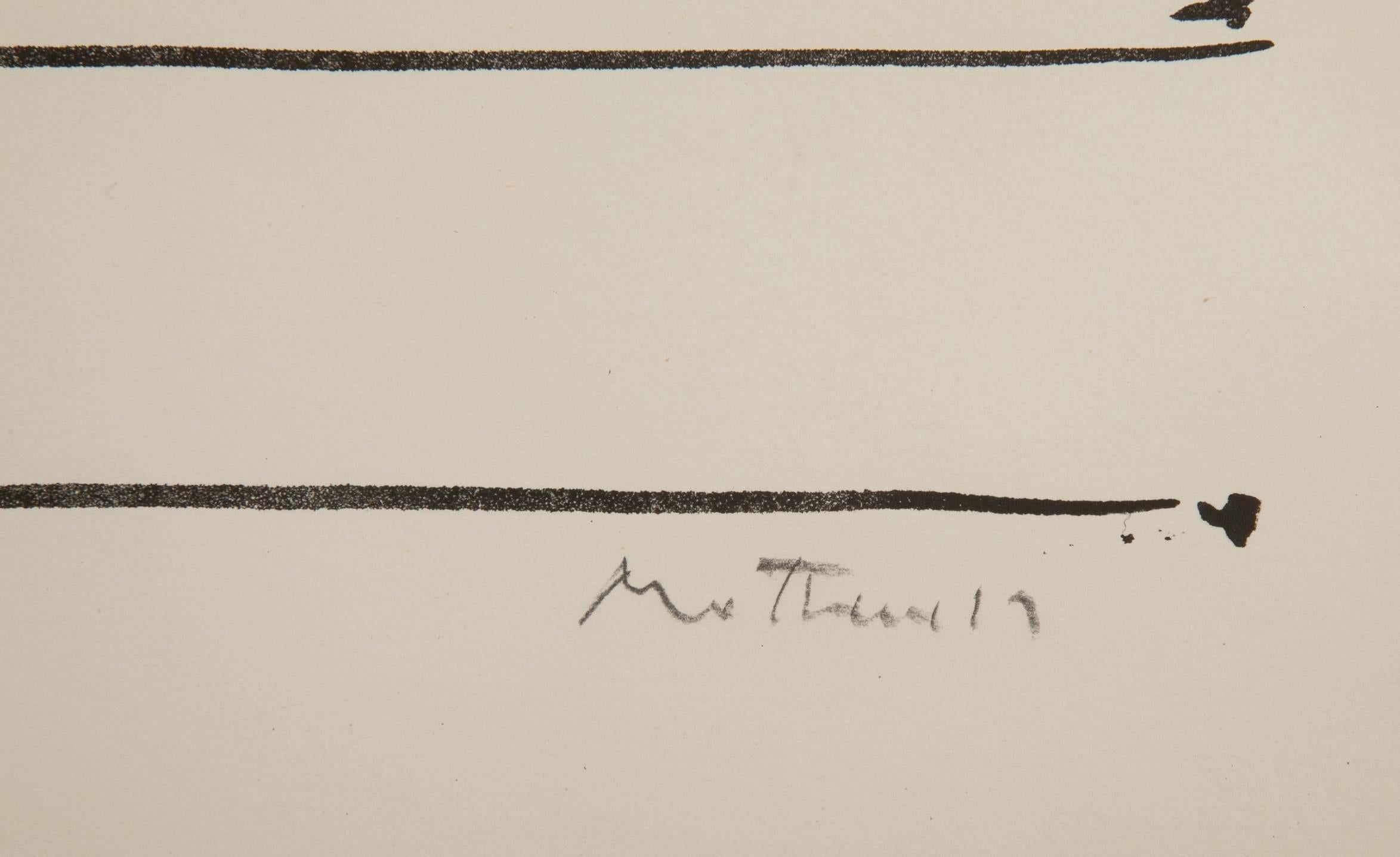 Robert Motherwell, Untitled In Good Condition For Sale In Stamford, CT