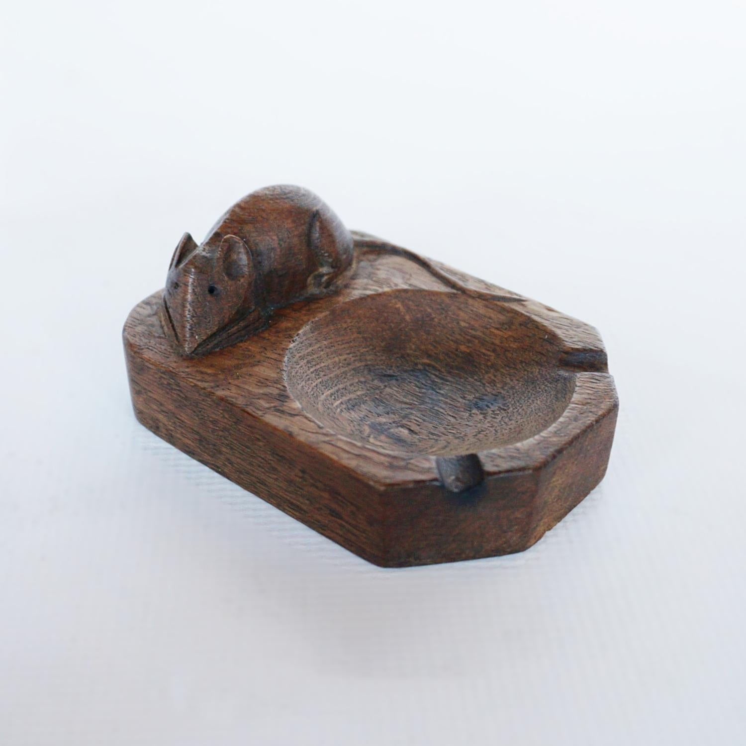 mouseman ashtray for sale