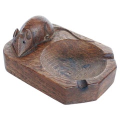 Robert Mouseman Thompson Ashtray