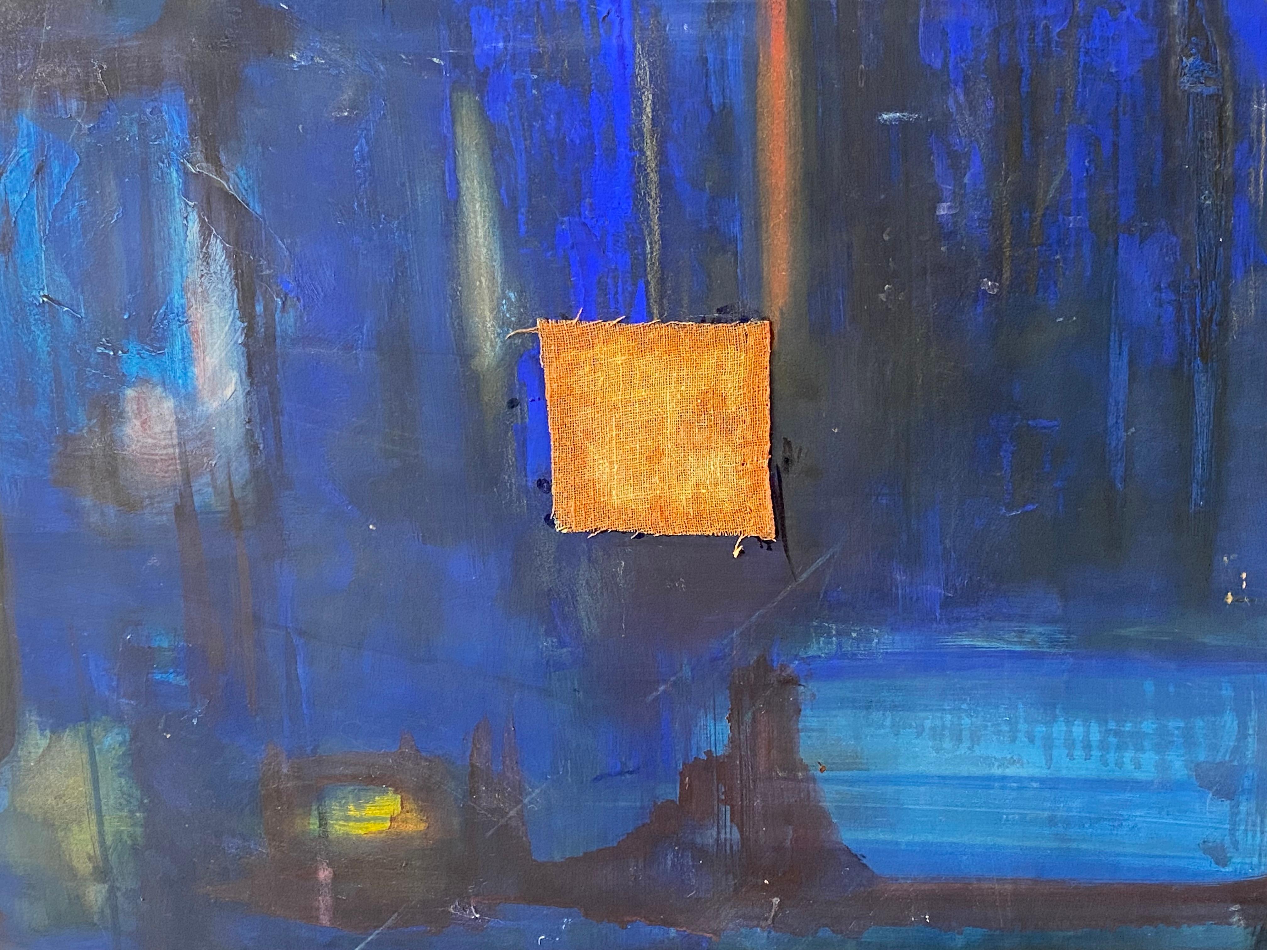 Robert The Mus  Senza titolo 5 - Abstract Painting Viola di Robert Mus