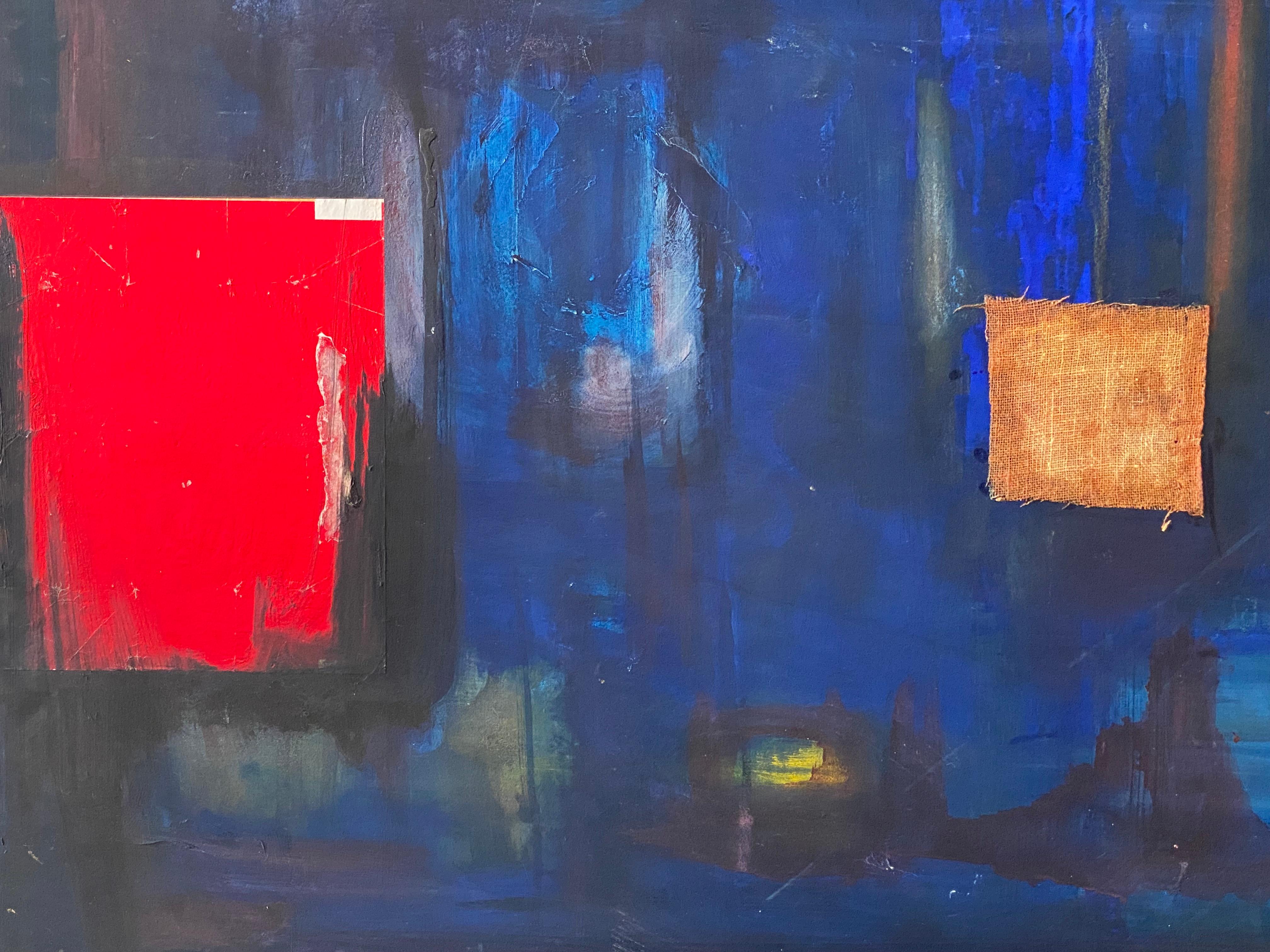 Robert The Mus 
Senza titolo 5
Olio, tela e alluminio dipinto su tela / telaio
1967/1968
60 x 90 cm
Certificato della figlia dell'artista 
1300 euro 