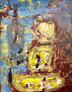 Golden, Painting, Acrylic on Canvas