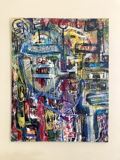 Gowge, Painting, Acrylic on Canvas