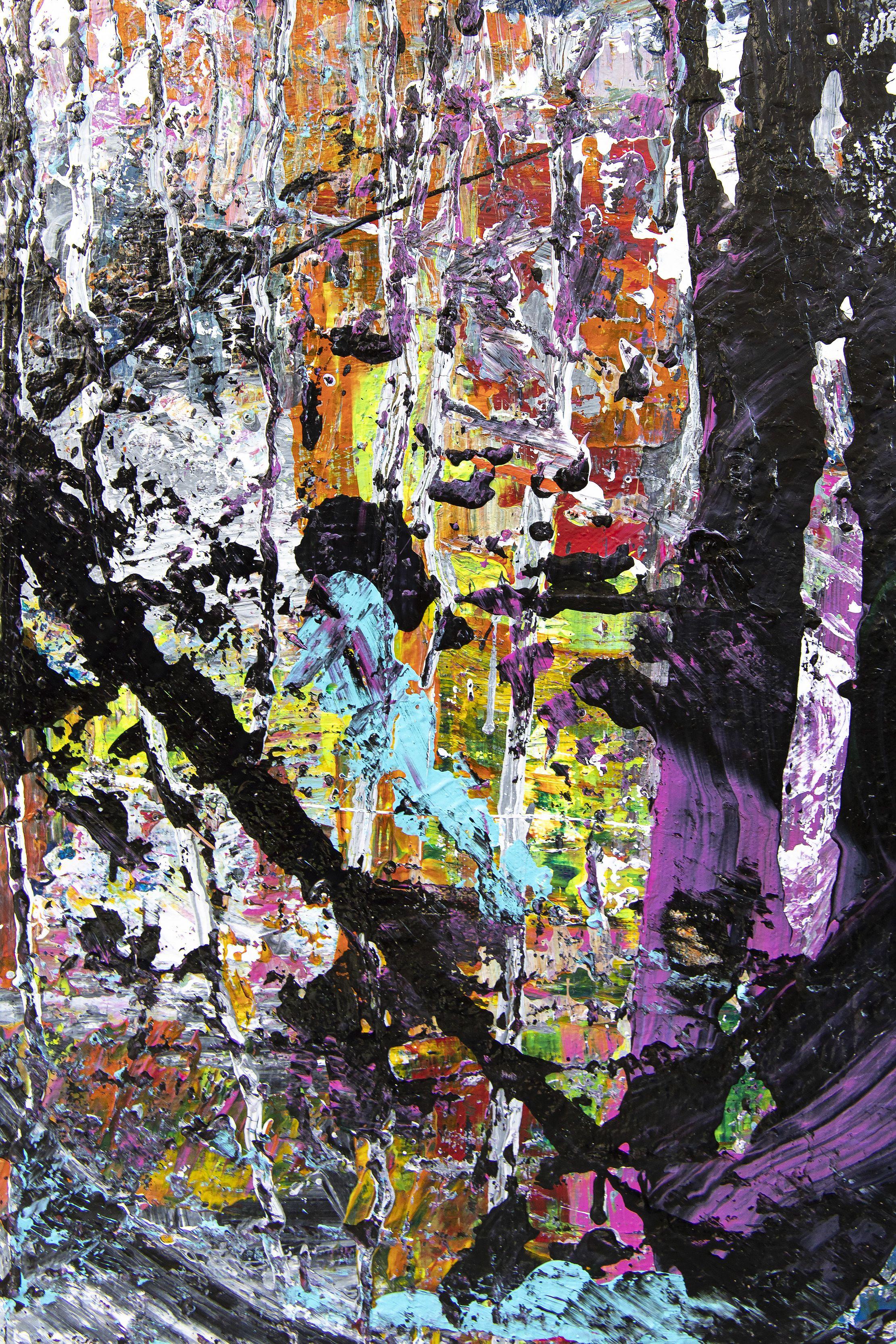 Hot Time, Pintura, Acrílico sobre lienzo - Painting de Robert Musser