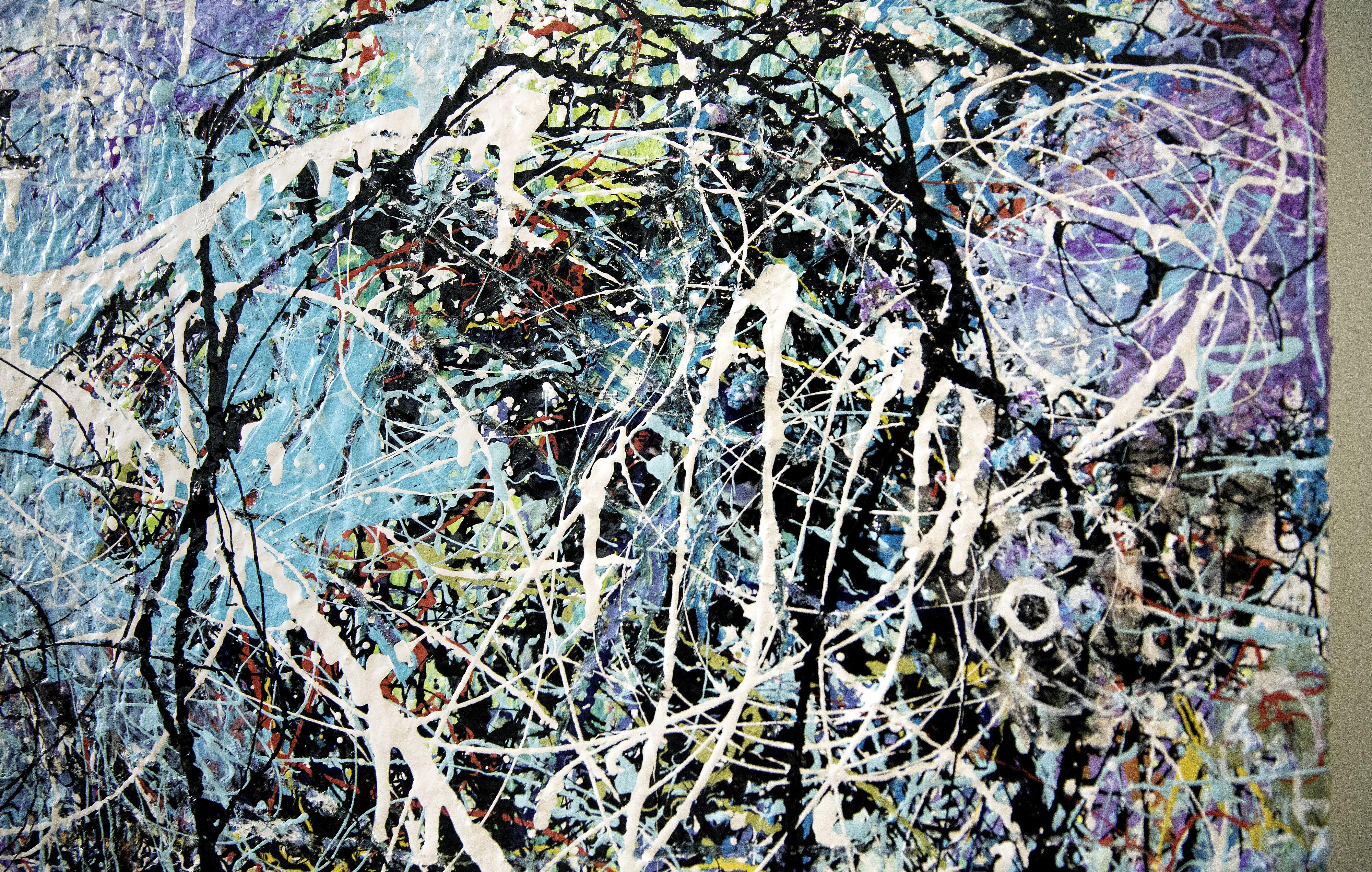 La chiave della città, Pittura, Olio su tela - Painting di Robert Musser