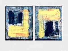 Mellow - Dittico (due dipinti), Pittura, Acrilico su tela