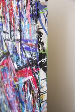 Pitter Splatter, Painting, Acrylic on Canvas