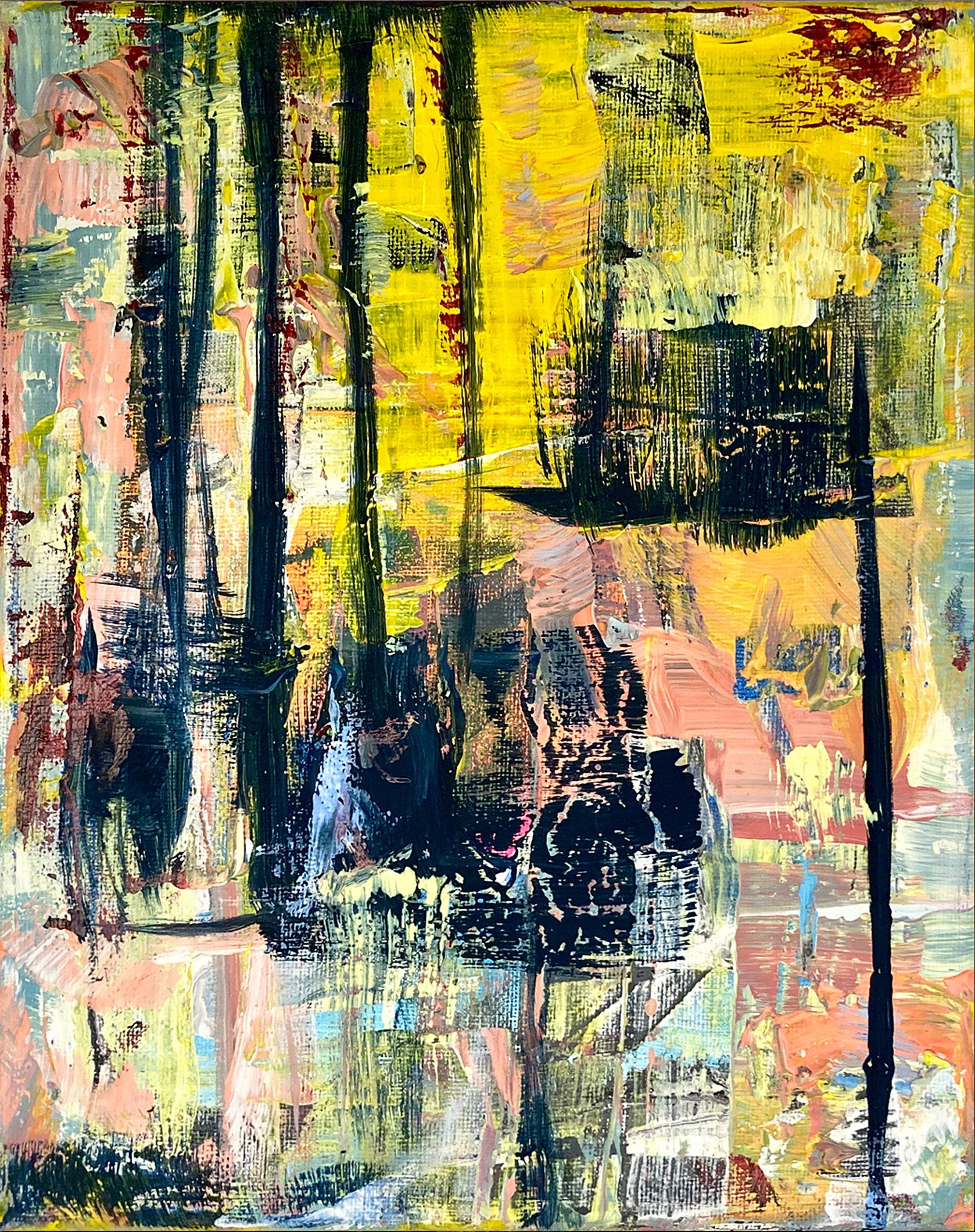 Abstract Painting di Robert Musser - Refract Midwest, Pittura, Acrilico su tela