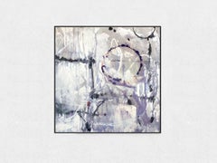 Cerchio di neve, Pittura, Acrilico su tela