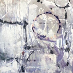 Snow Circle, Painting, Acrylic on Canvas