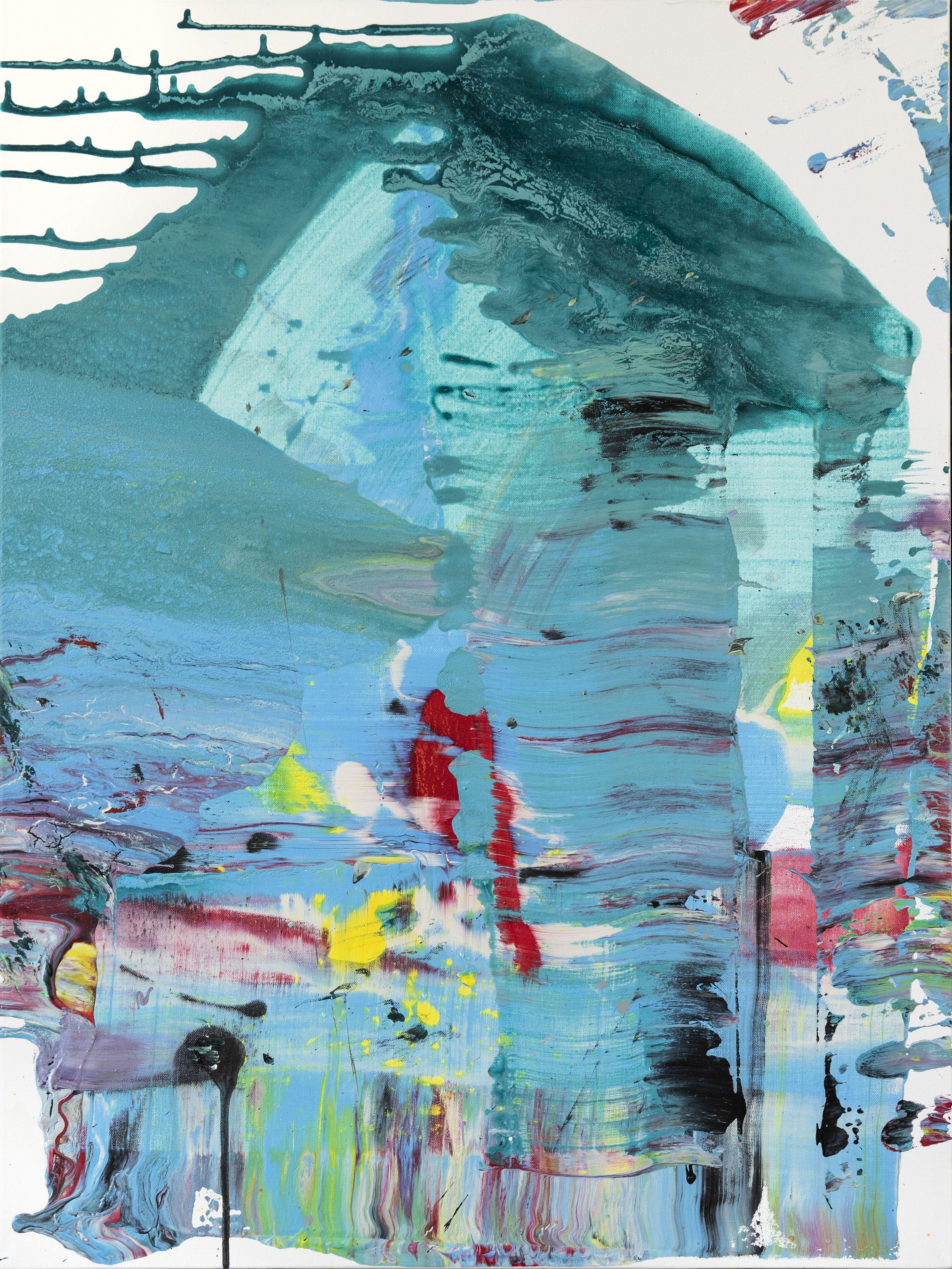 Abstract Painting de Robert Musser - Lavadora, Pintura, Acrílico sobre lienzo