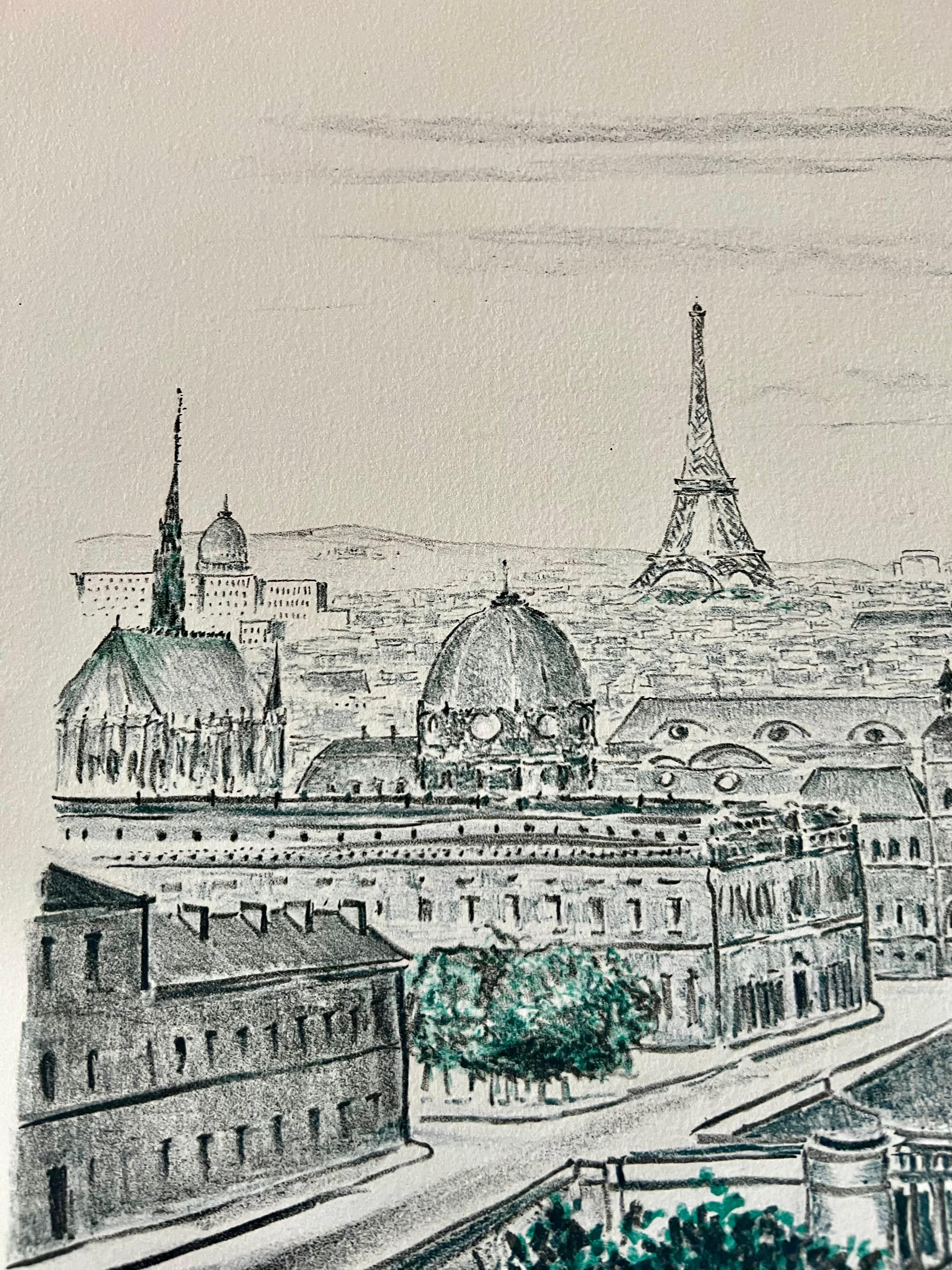 Paris and the Seven Bridges For Sale 1