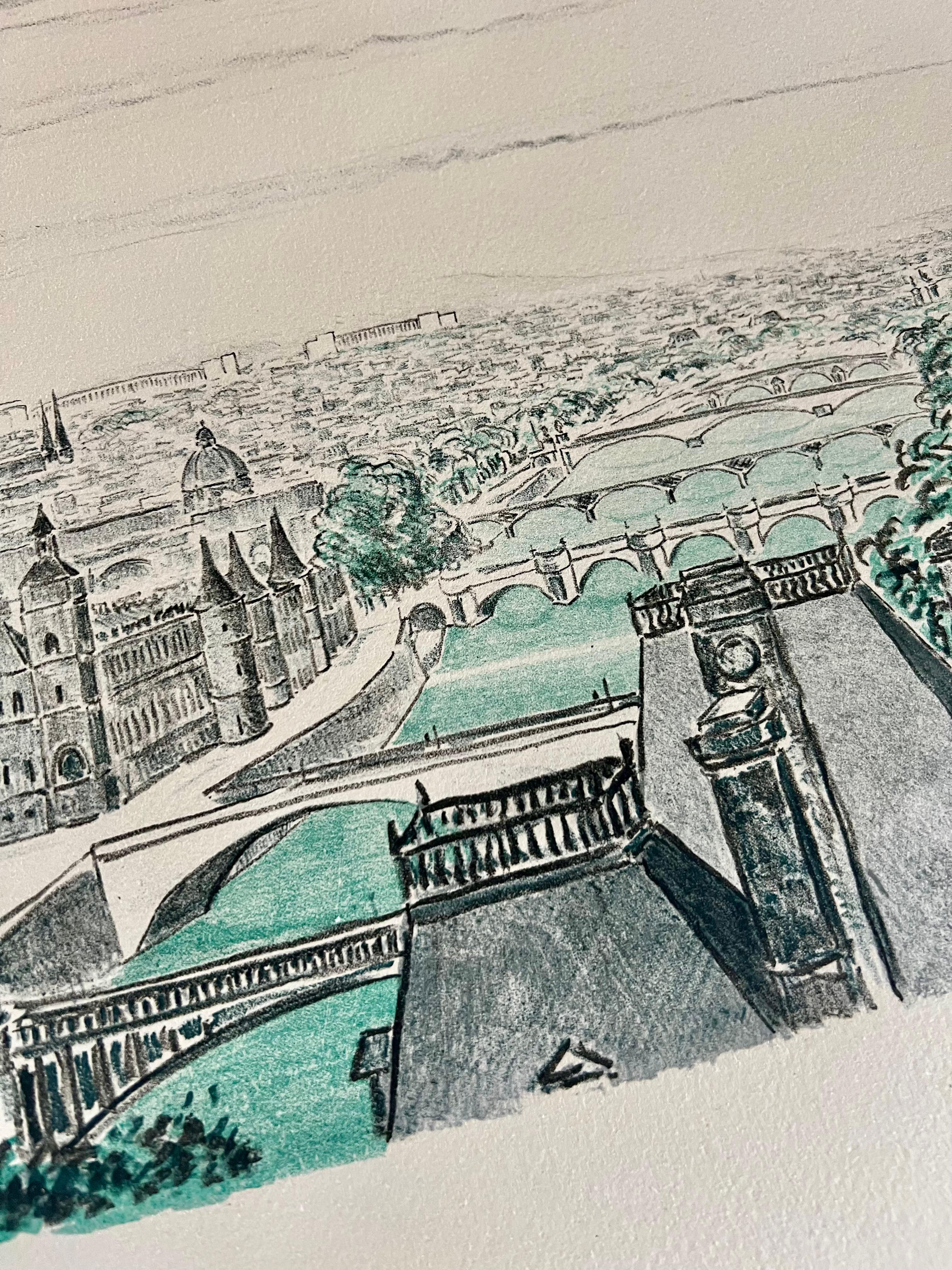 Paris and the Seven Bridges For Sale 2