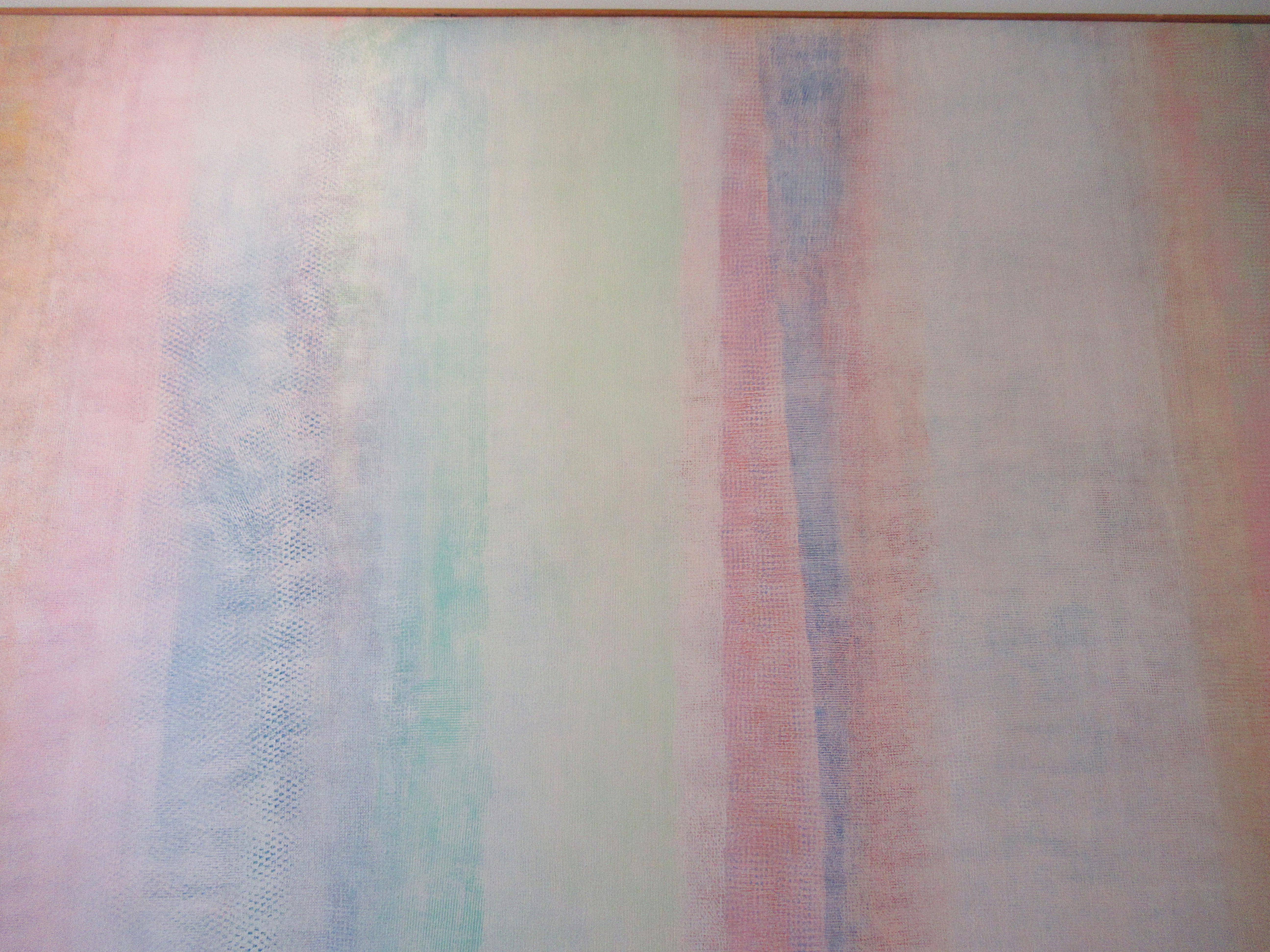 Robert Natkin Abstract Acrylic on Canvas Painting, Bath Apollo Series 3