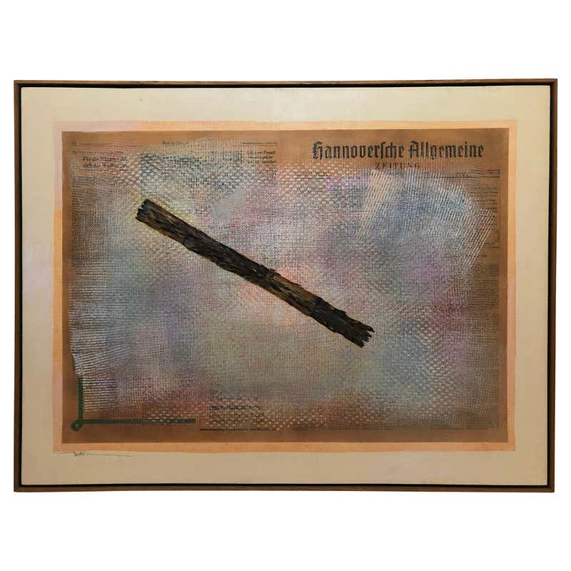 Lee Reynolds Large Abstract Painting Vanguard Studio For Sale at