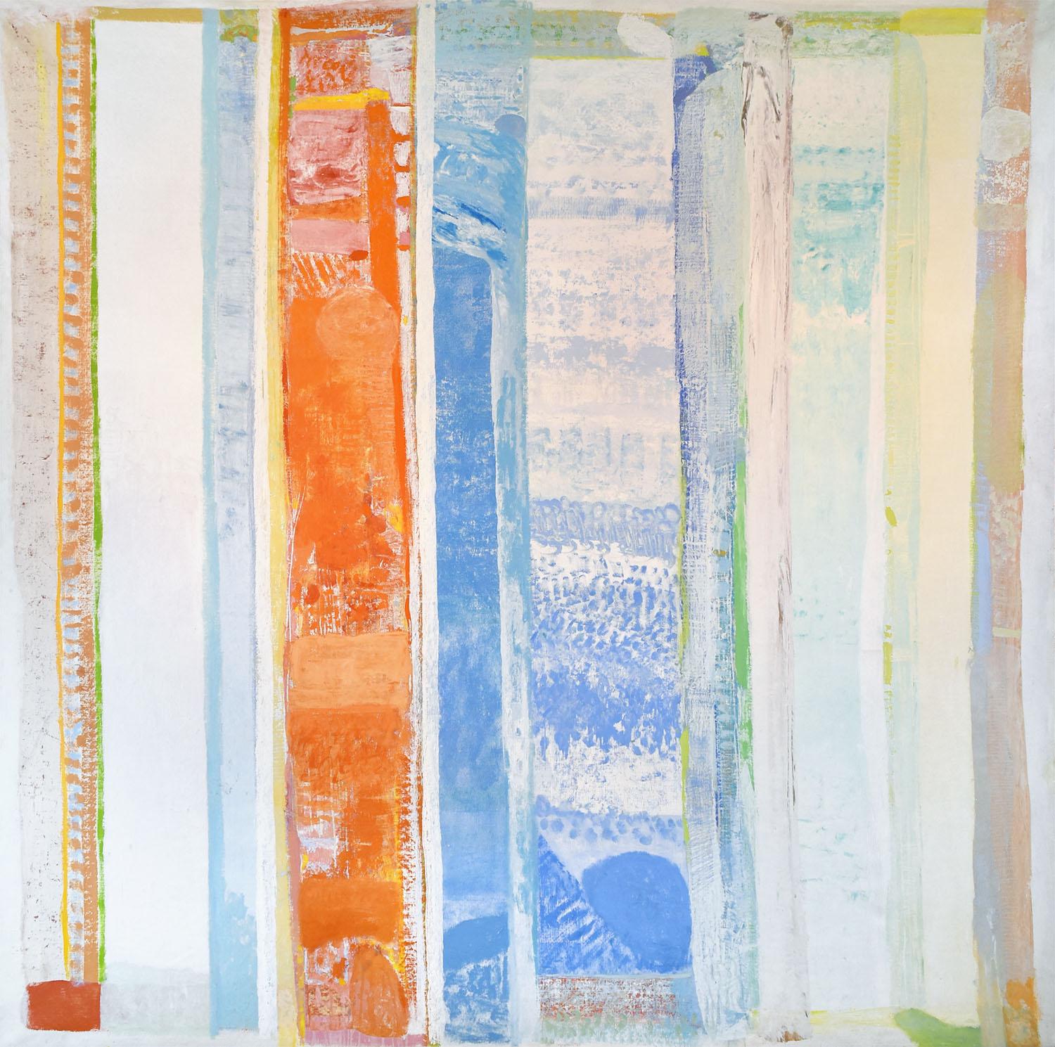 Abstract Painting di Robert Natkin - Galleria n. 455, 1963, Serie Apollo