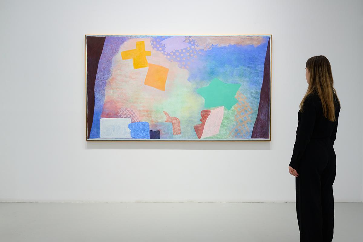 Robert Natkin
La croce e la stella, 2000
Acrilico su tela
54,5 x 96,25 pollici
RNa070

Celebre come insuperabile colorista e per la bellezza delle sue opere astratte di grandi dimensioni, Robert Natkin era un artista nato a Chicago e associato ai