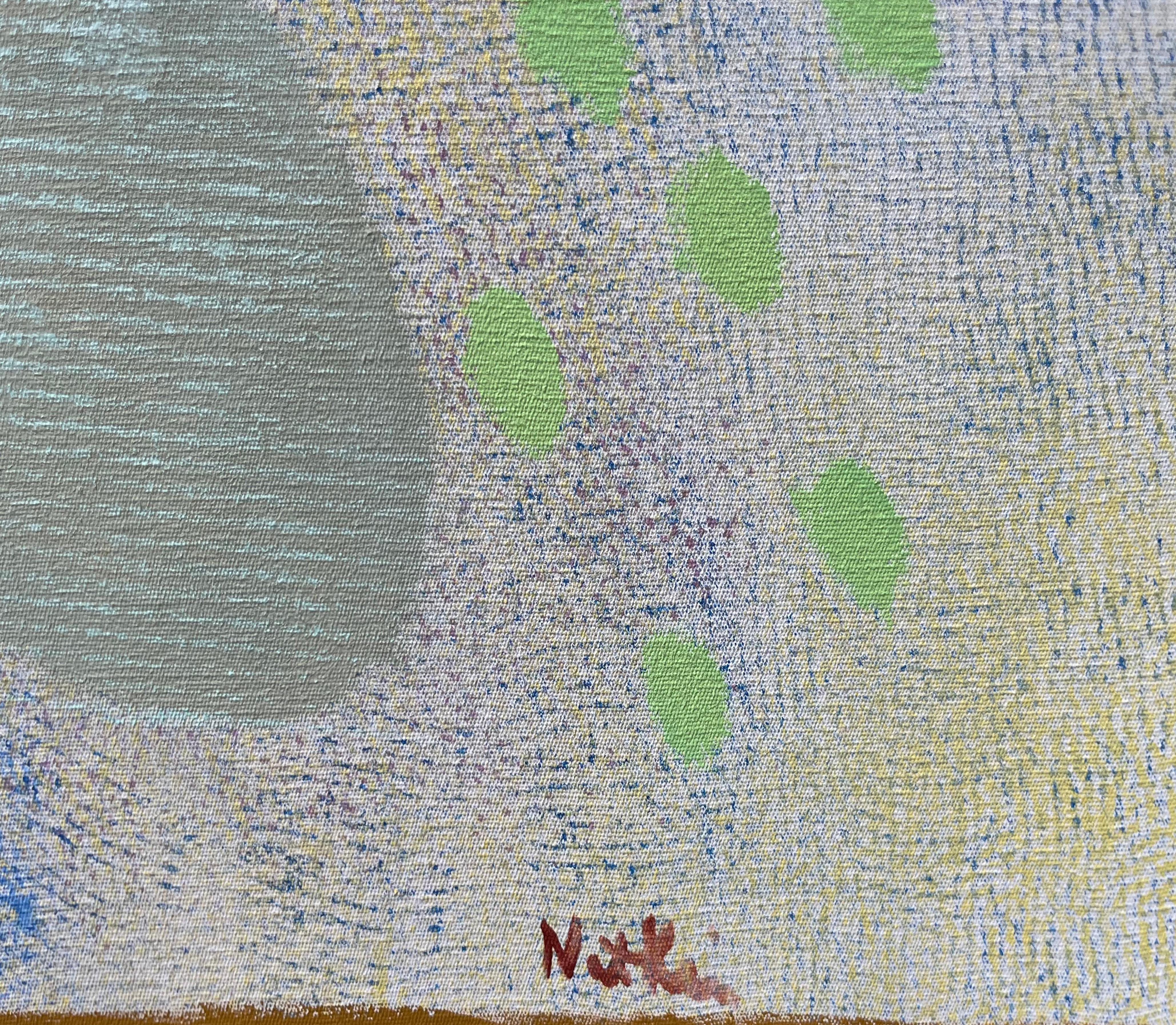 Lo stile artistico di Natkin, influenzato dal puntinismo di Seurat e dai densi punti di Klee, è unicamente suo. L'uso di spugne e stracci per ottenere una superficie dalla consistenza morbida aggiunge un elemento tattile alle sue opere, invitando