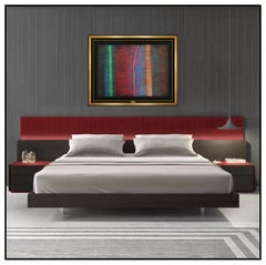Robert Natkin Large Original Acrylic Painting Abstract Modern Art Hand Signed