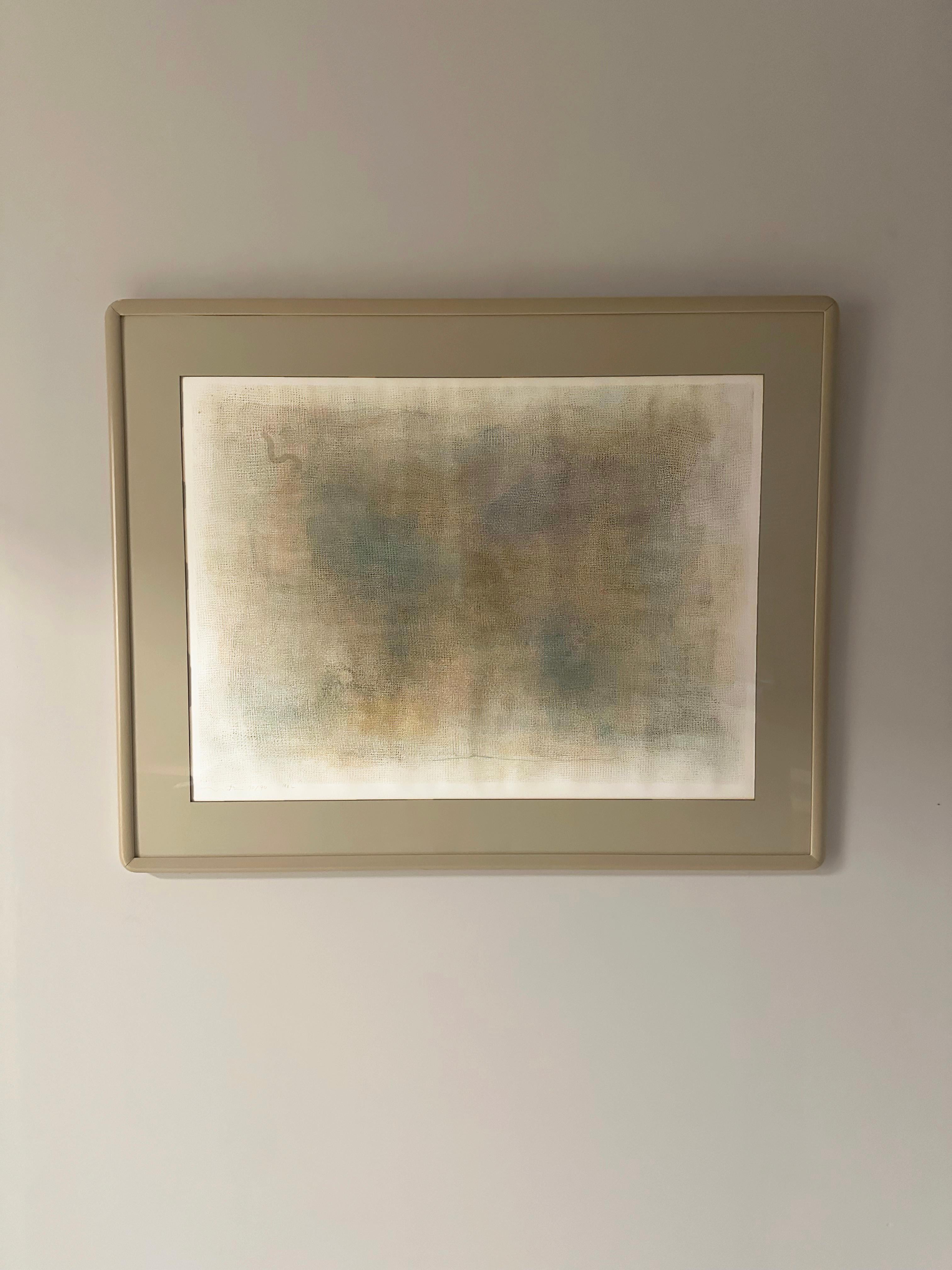 Contemporary Lithograph 'Intimate Lightning' - Print by Robert Natkin