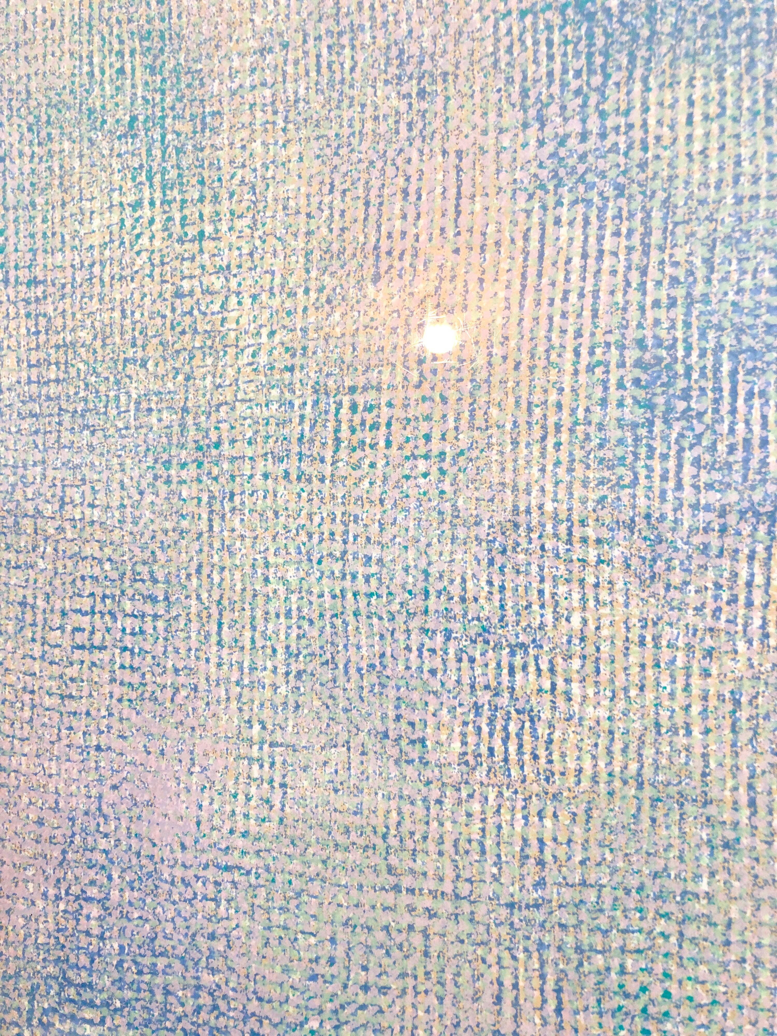 Huge 6ft Natkin Abstract Expressionist, Blue Silkscreen Screenprint Lithograph 3