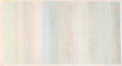 Large Pastel Colored Abstract by Robert Natkin 1980