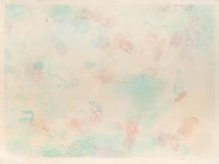 Pastel Abstract Silkscreen by Robert Natkin