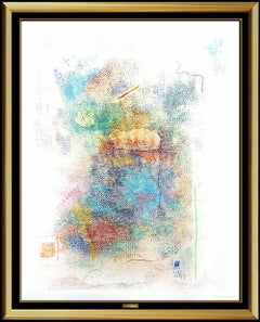 Robert Natkin Large Color Etching Hand Signed Apollo Color Field Abstract Art