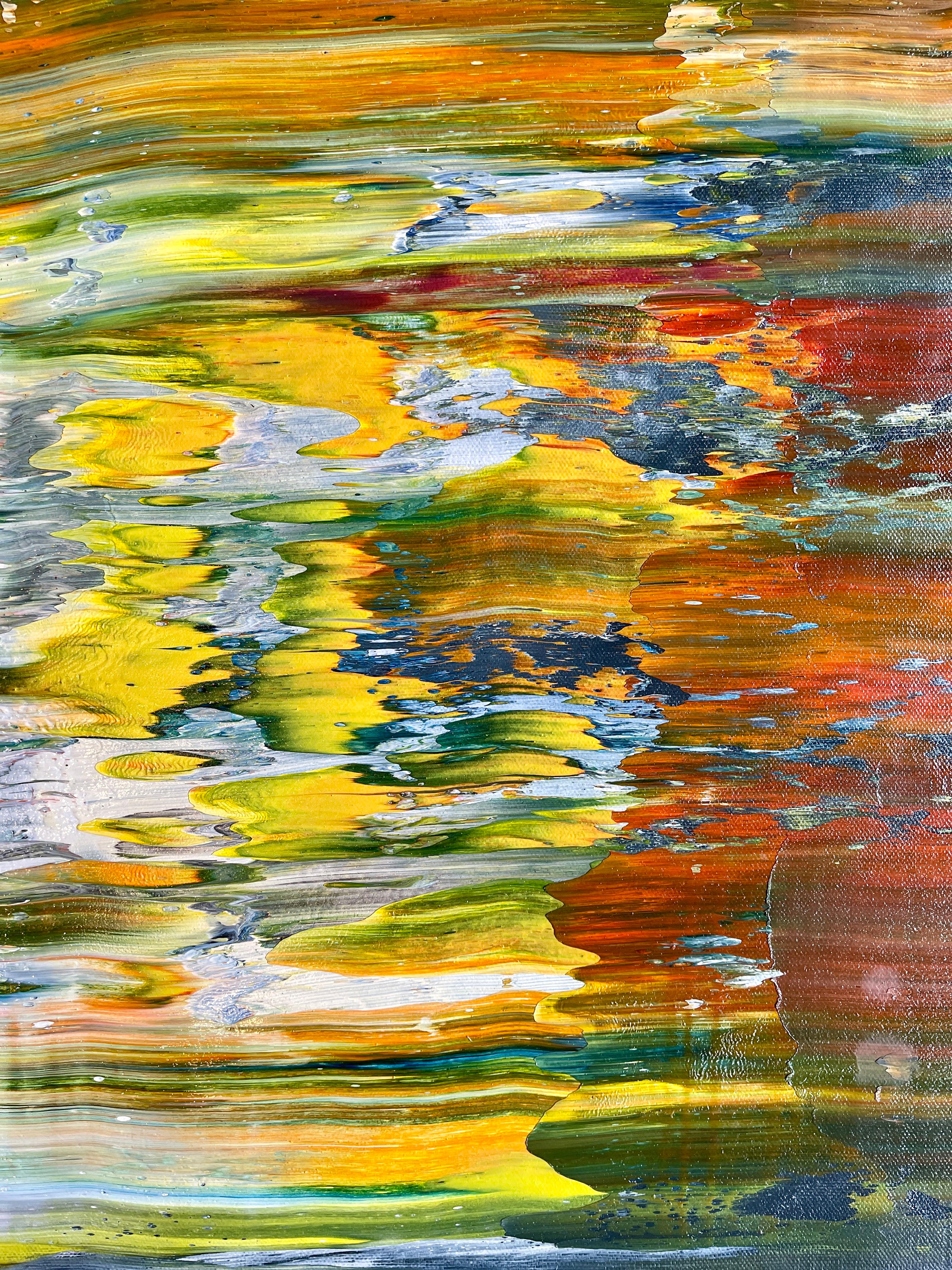 Abstract informal 2023-2101-1  (Abstract Painting) For Sale 4