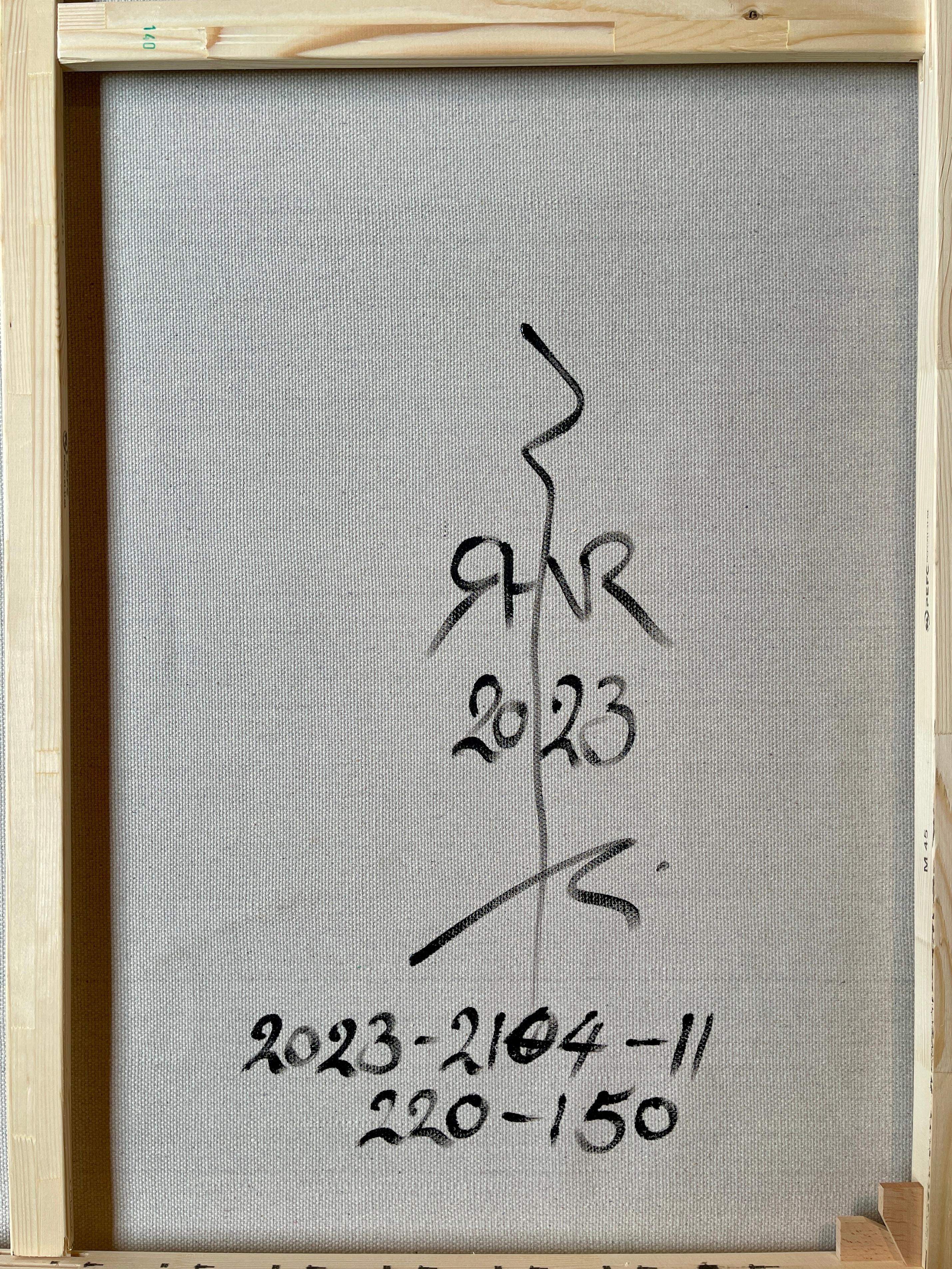 Abstract informal 2023-2104-11 (Abstract painting) For Sale 10