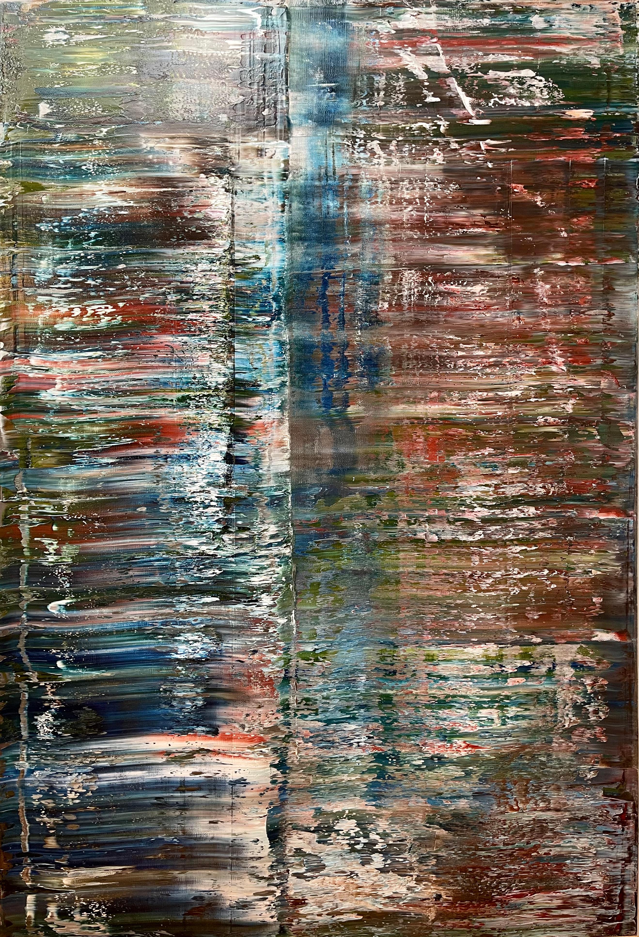 This artwork will be shipped rolled in a dent-resistant tube.

Robert Niesse is a contemporary German abstract artist, renowned for his 