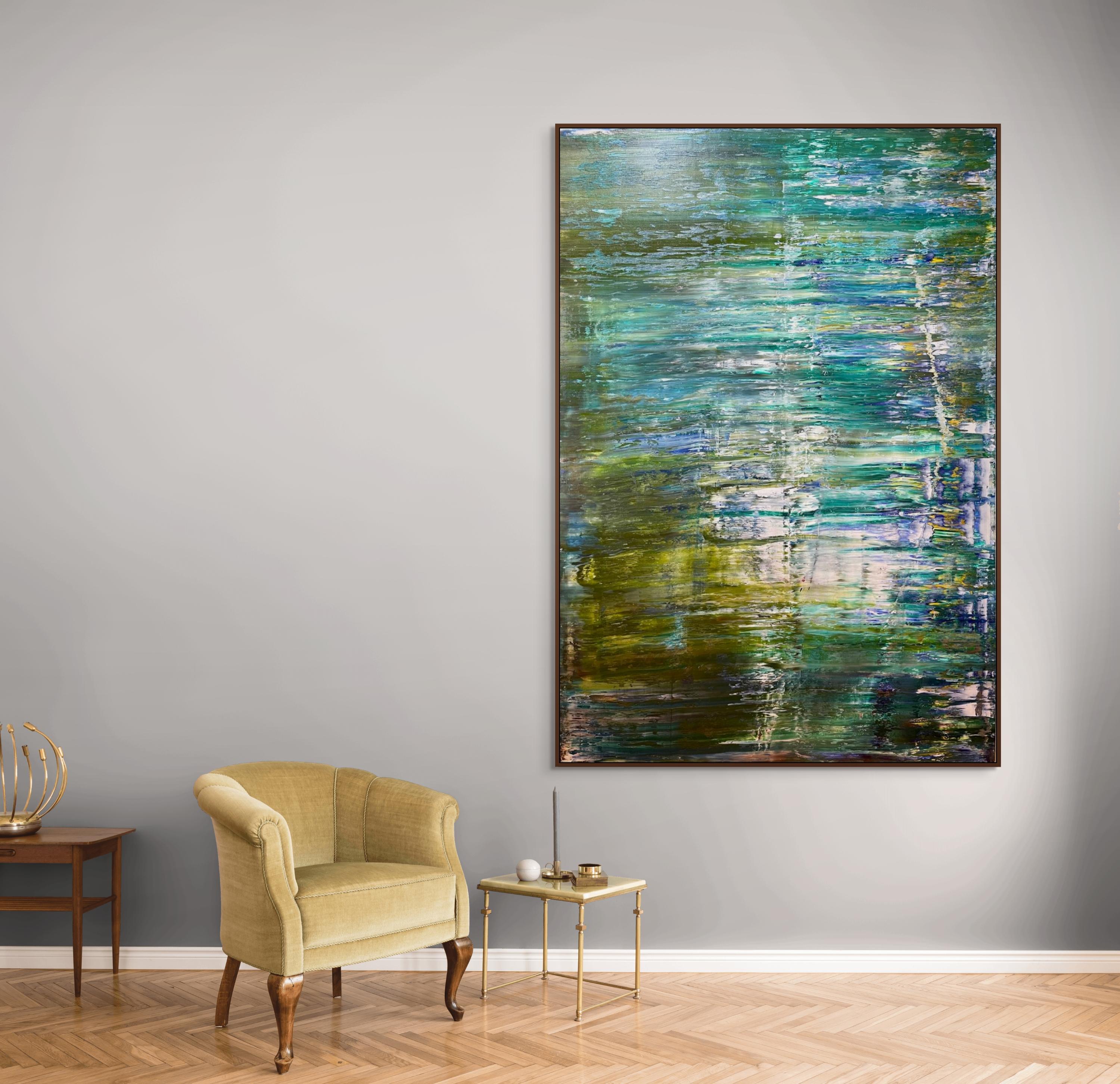Abstract informal 2023-2104-4 (Abstract painting) - Painting by Robert Niesse