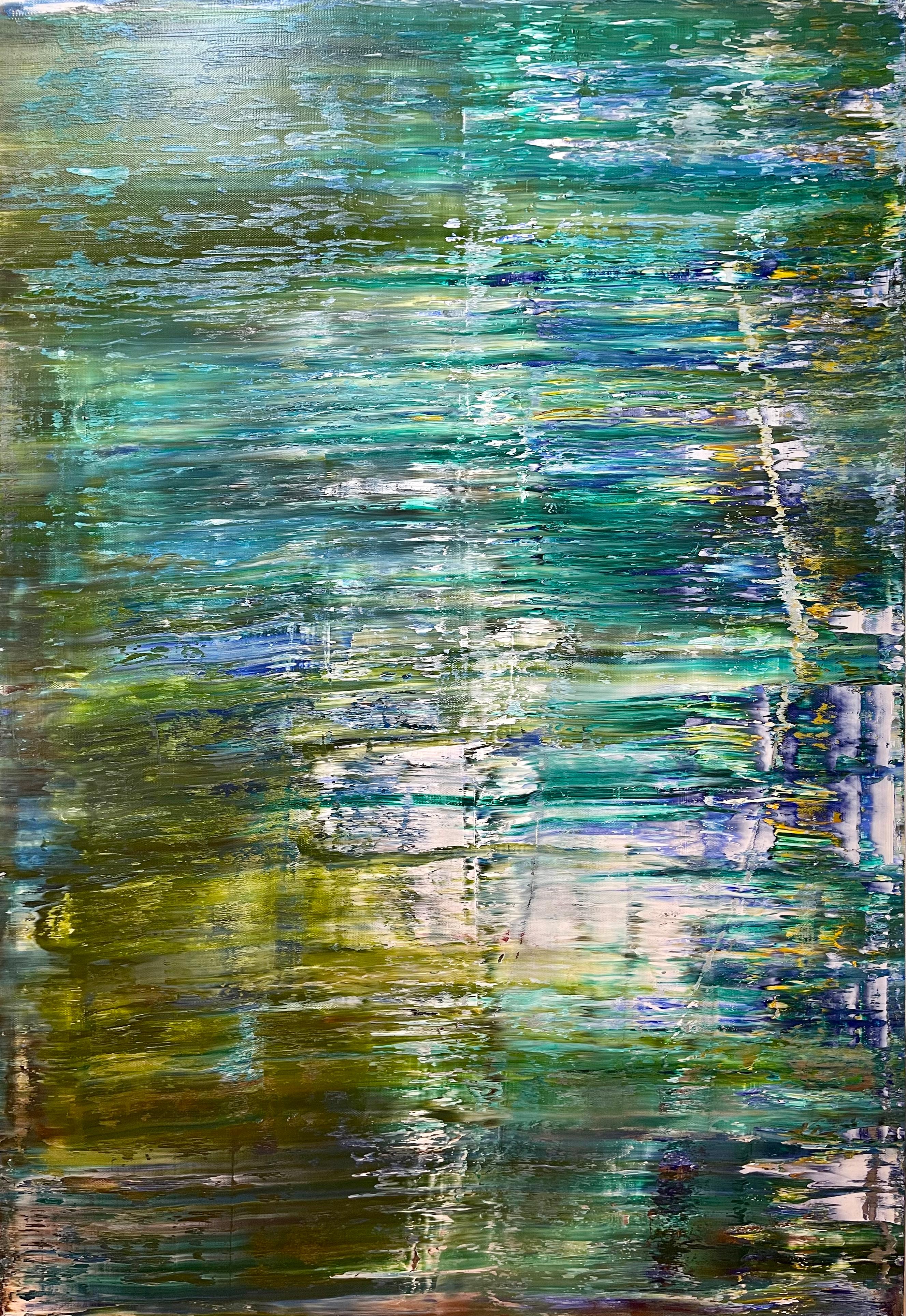 This artwork will be shipped rolled in a dent-resistant tube.

Robert Niesse is a contemporary German abstract artist, renowned for his 